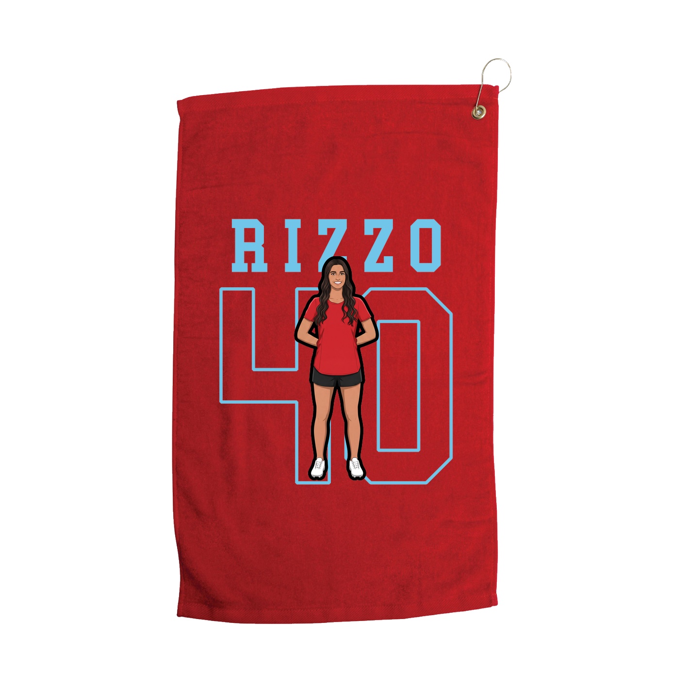 Golf Towel — Shirsey in Red
