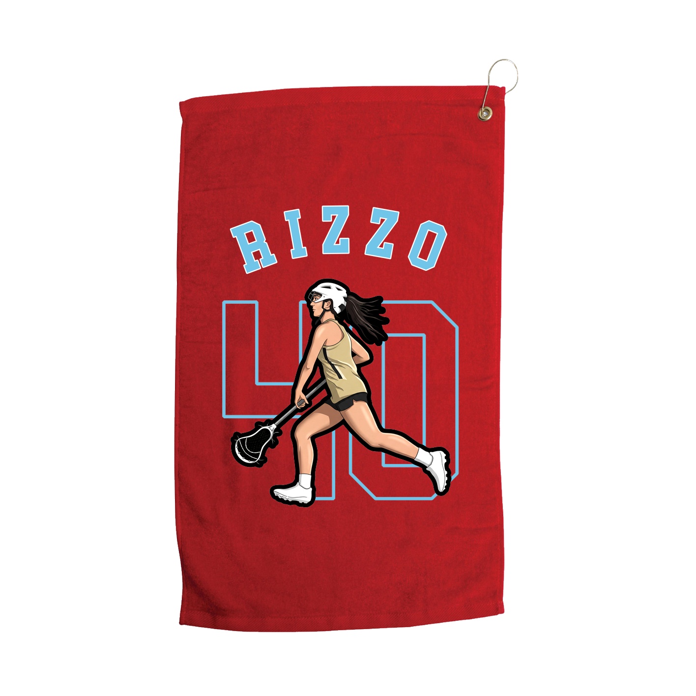 Golf Towel — Shirsey Arch in Red