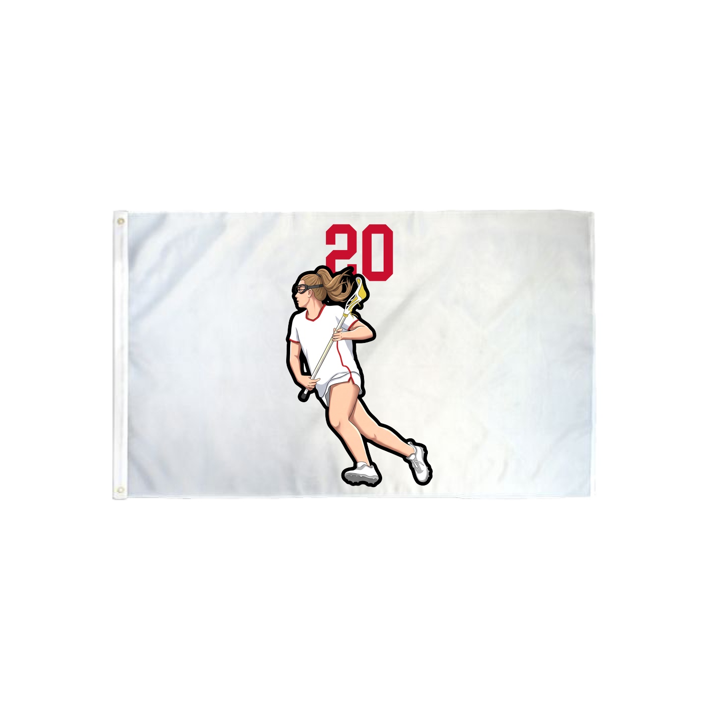 3x5 Flag — Number Top in Classic