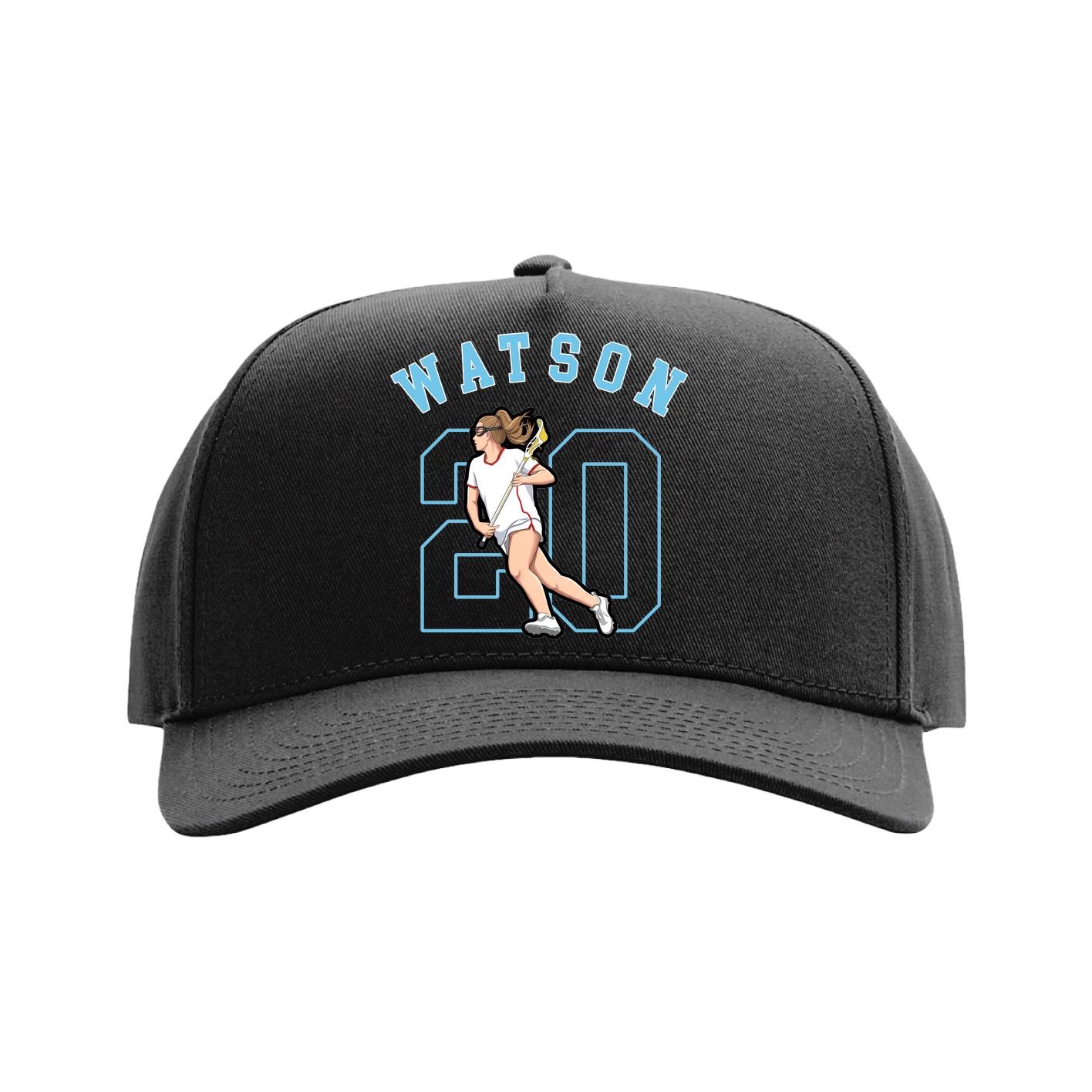 Full Fabric Five-Panel Champ Cap