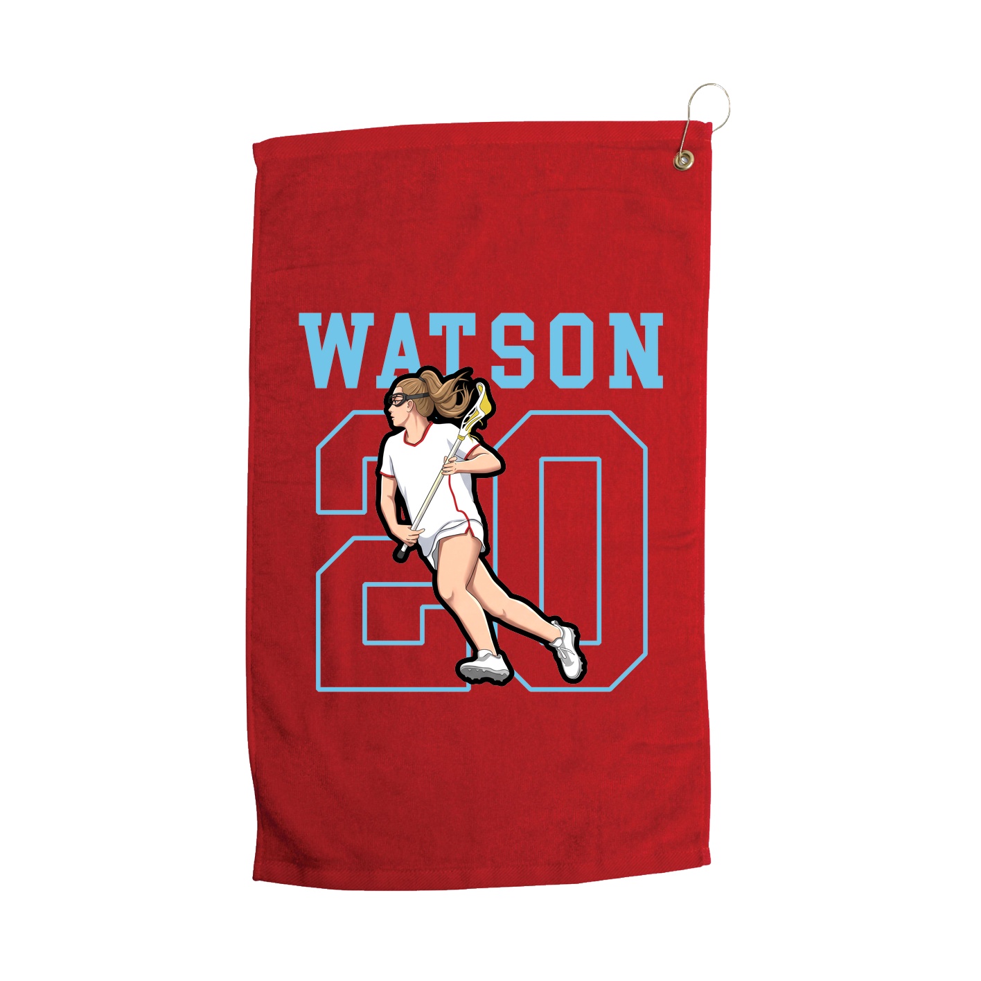 Golf Towel — Shirsey in Red