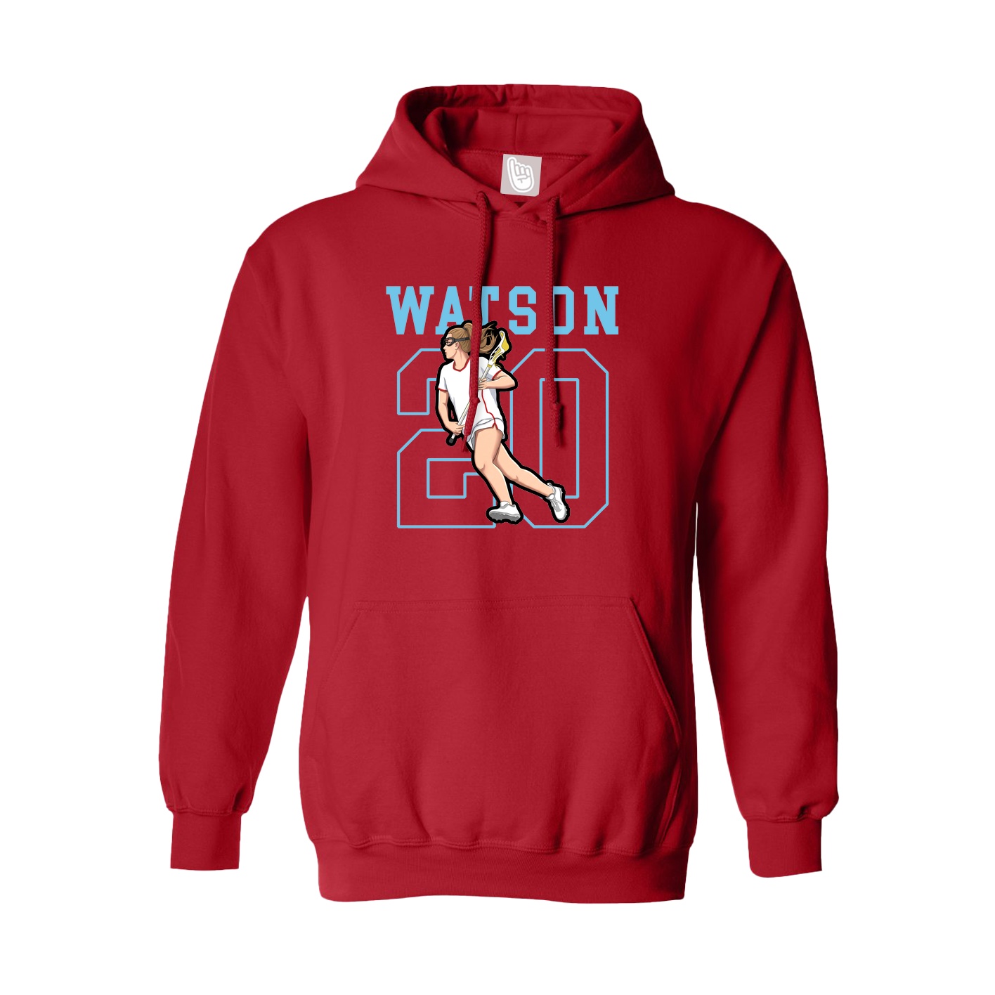 Youth Hoodie — Shirsey in Red