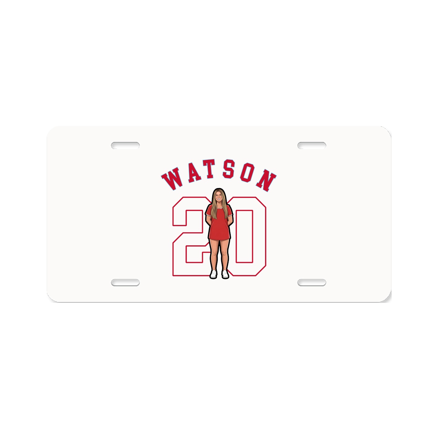 License Plate — Shirsey Arch in Classic