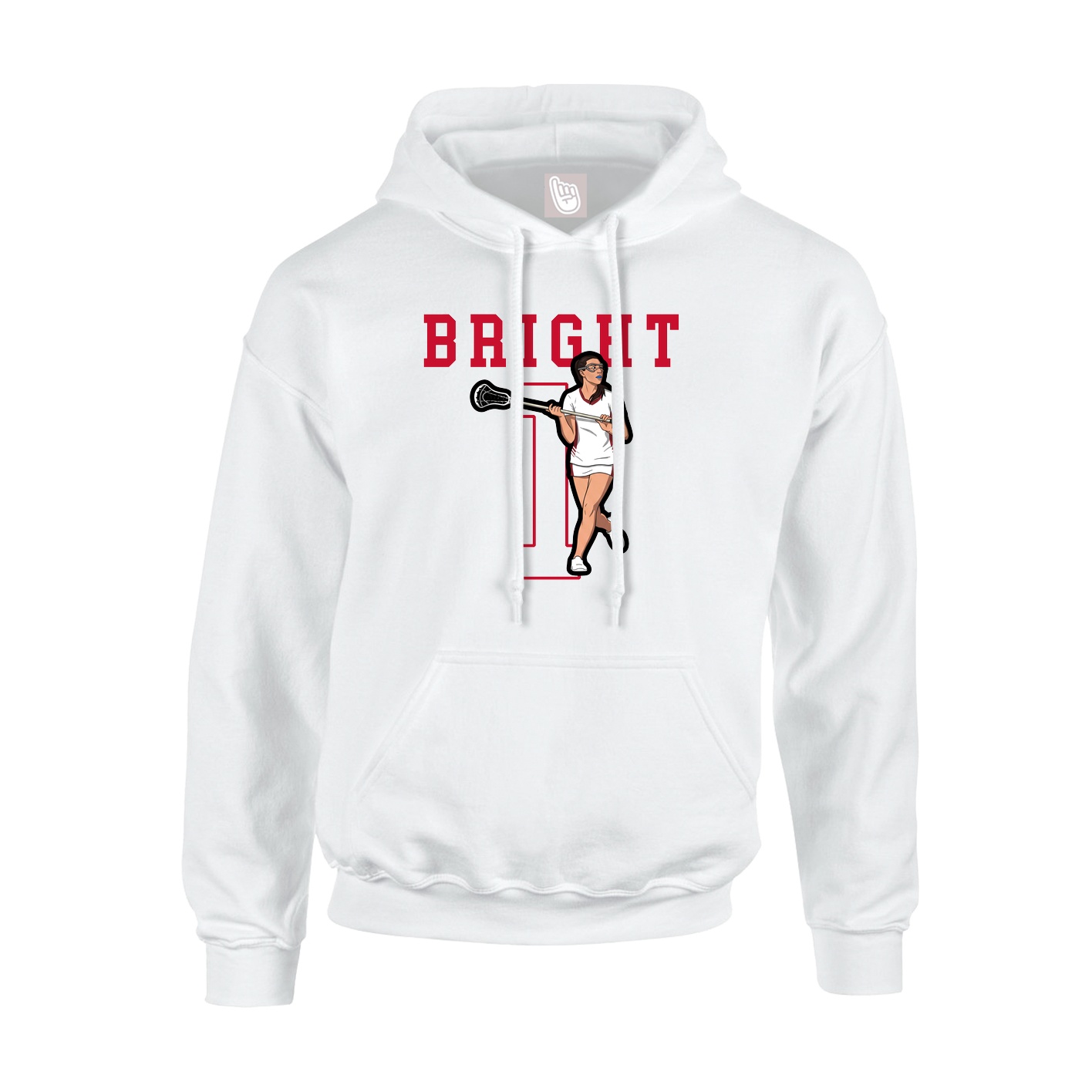 Youth Hoodie — Shirsey in White