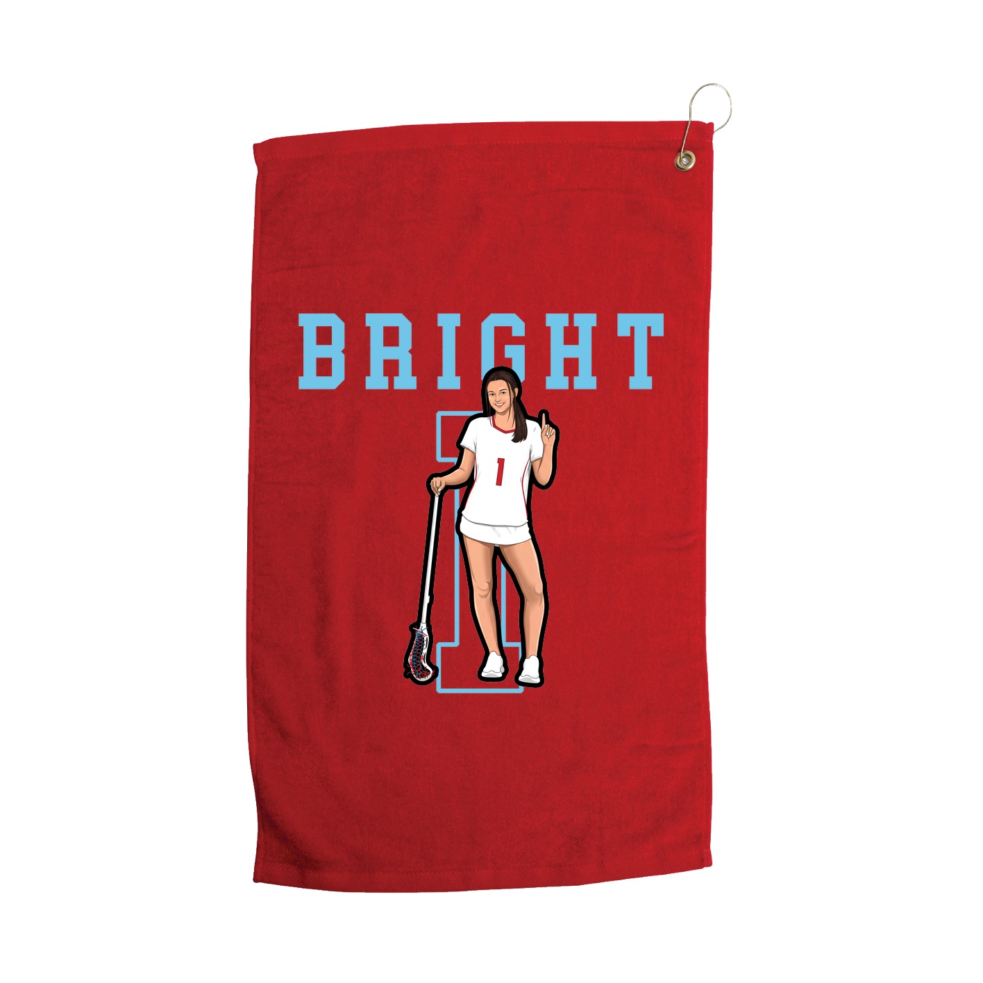 Golf Towel — Shirsey in Red