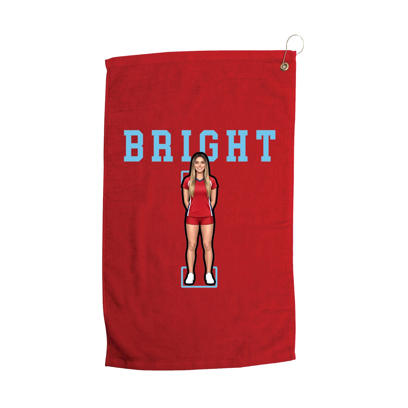 Golf Towel — Shirsey in Red