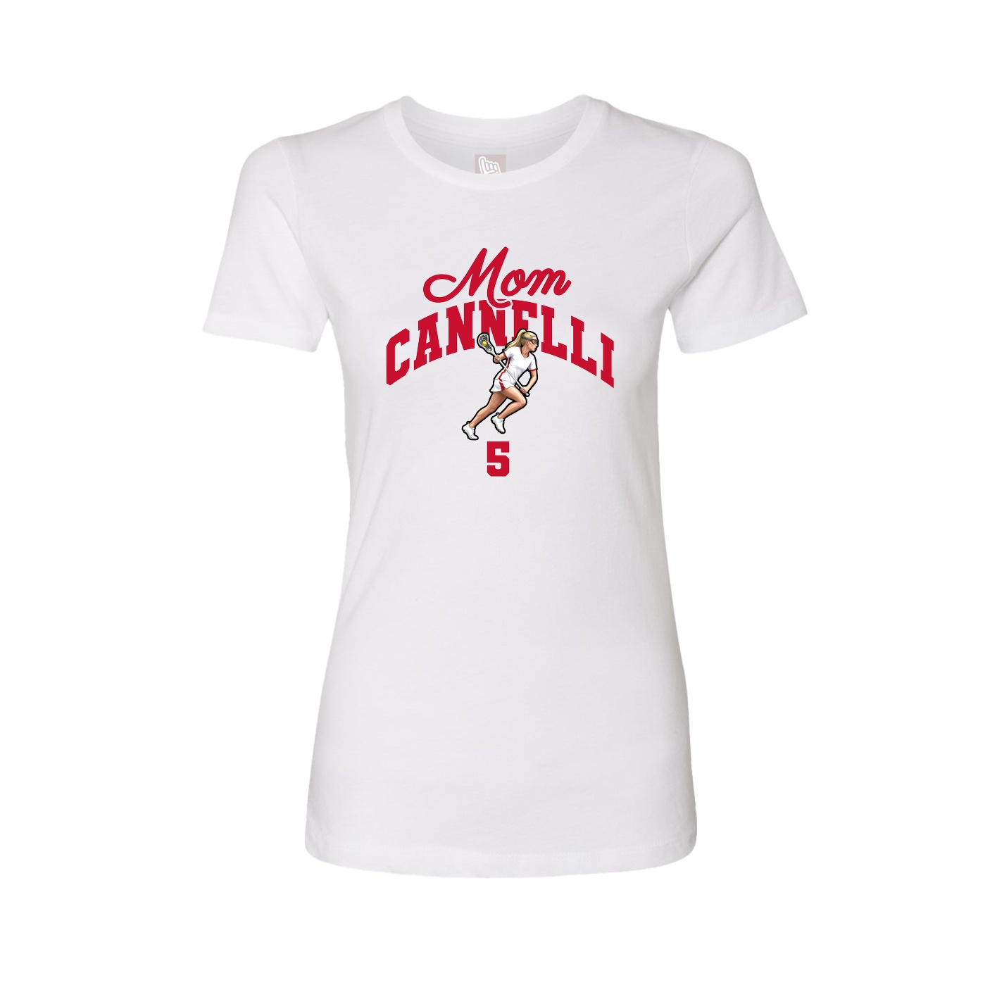Womens Tee — Mothers Day Arch in White