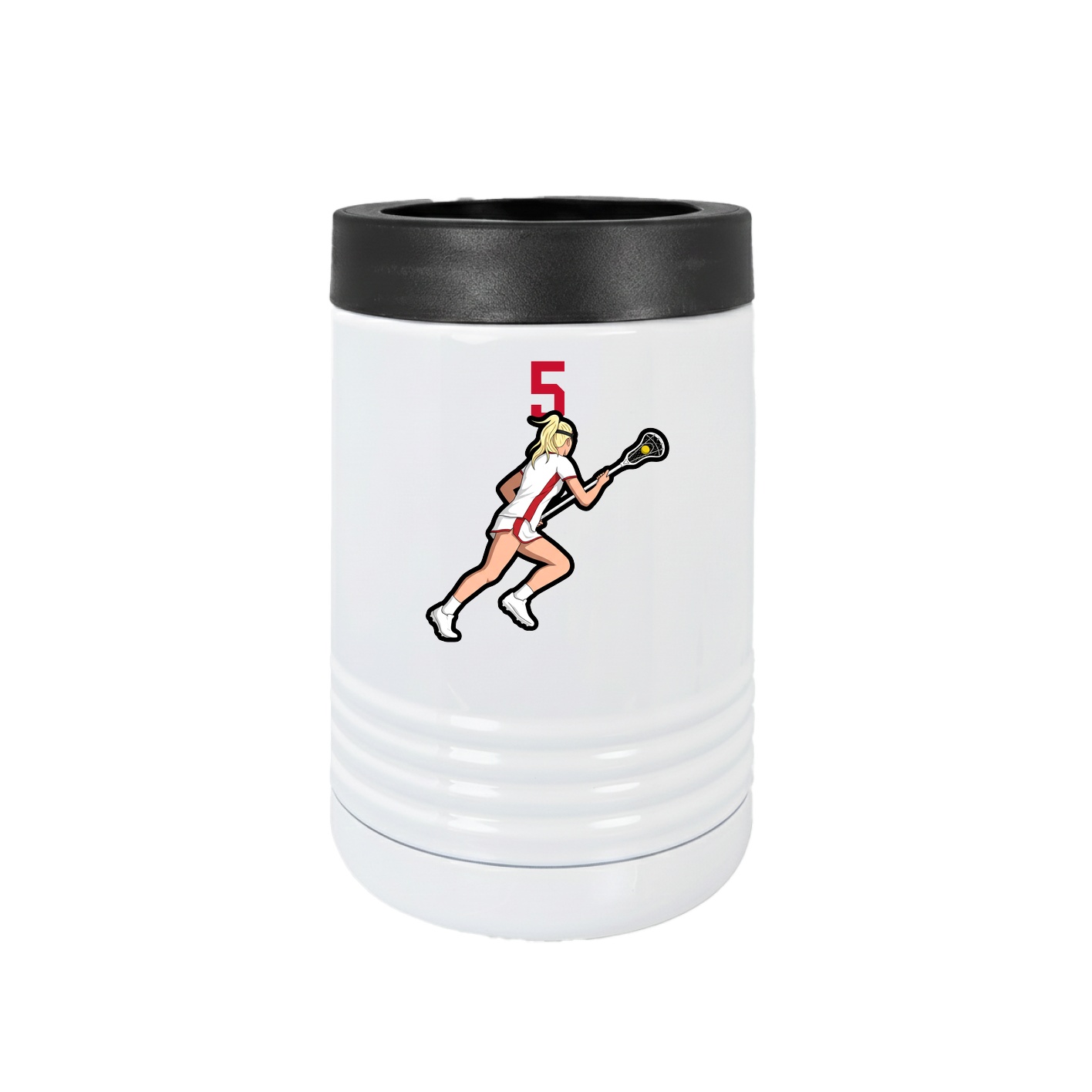 Beverage Holder — Number Top in White