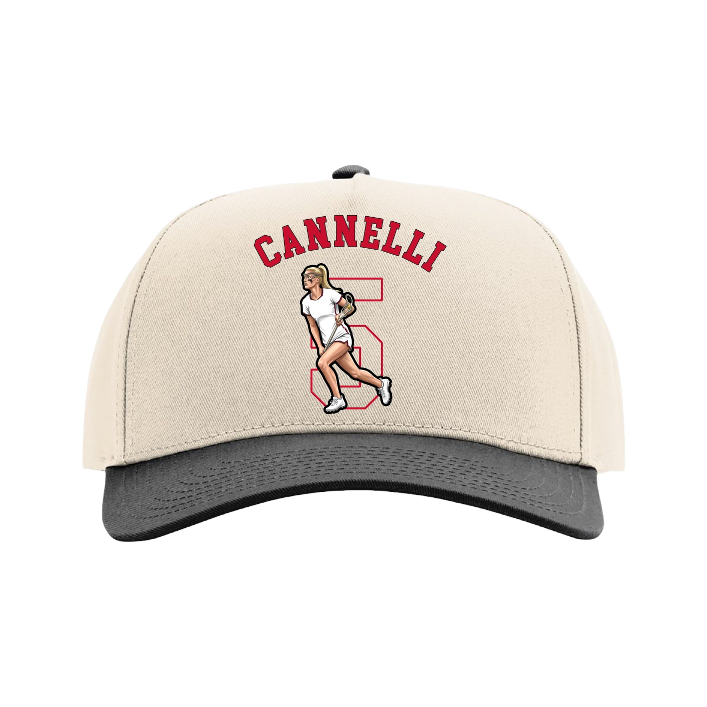Full Fabric Five-Panel Champ Cap