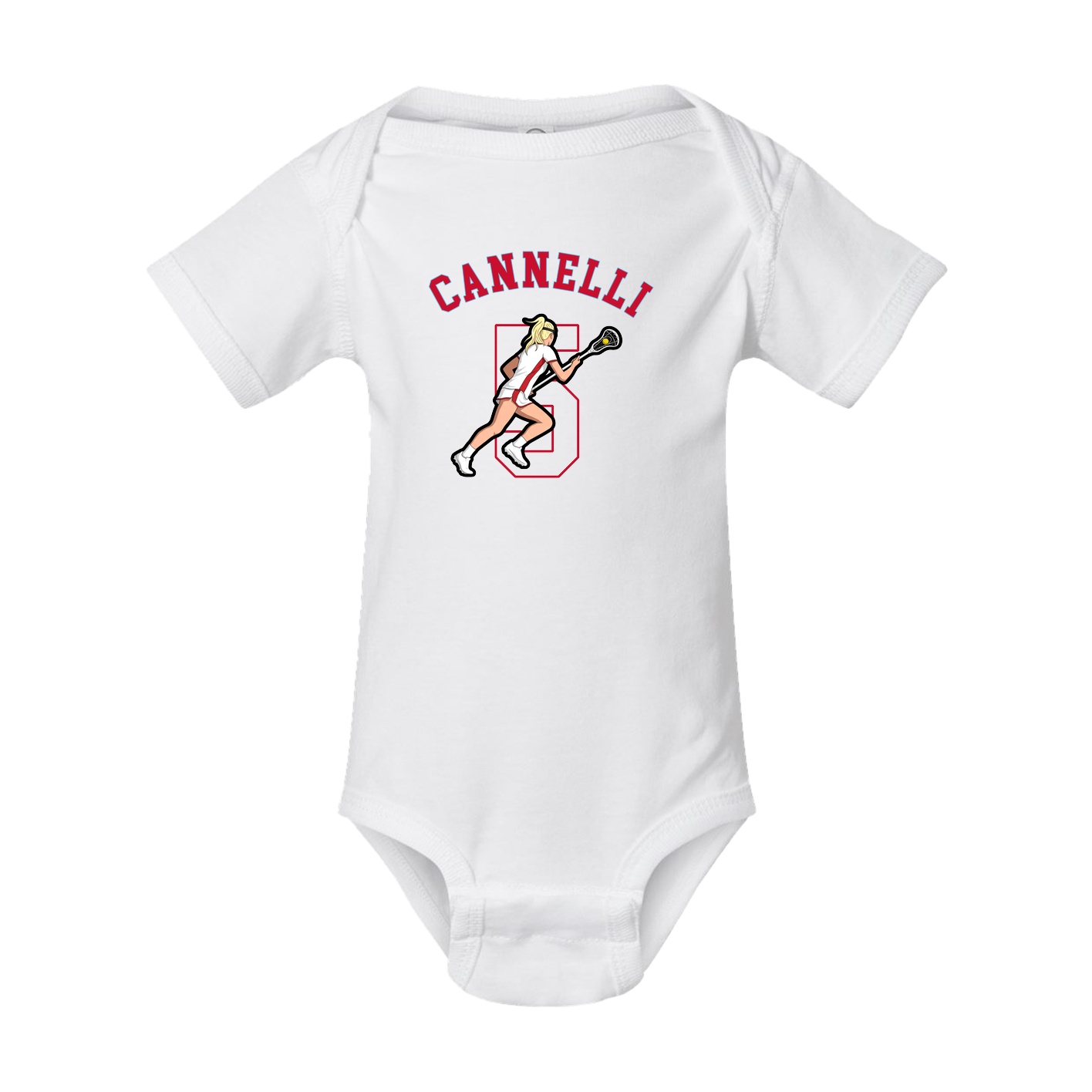 Baby Onesie — Shirsey Arch in White