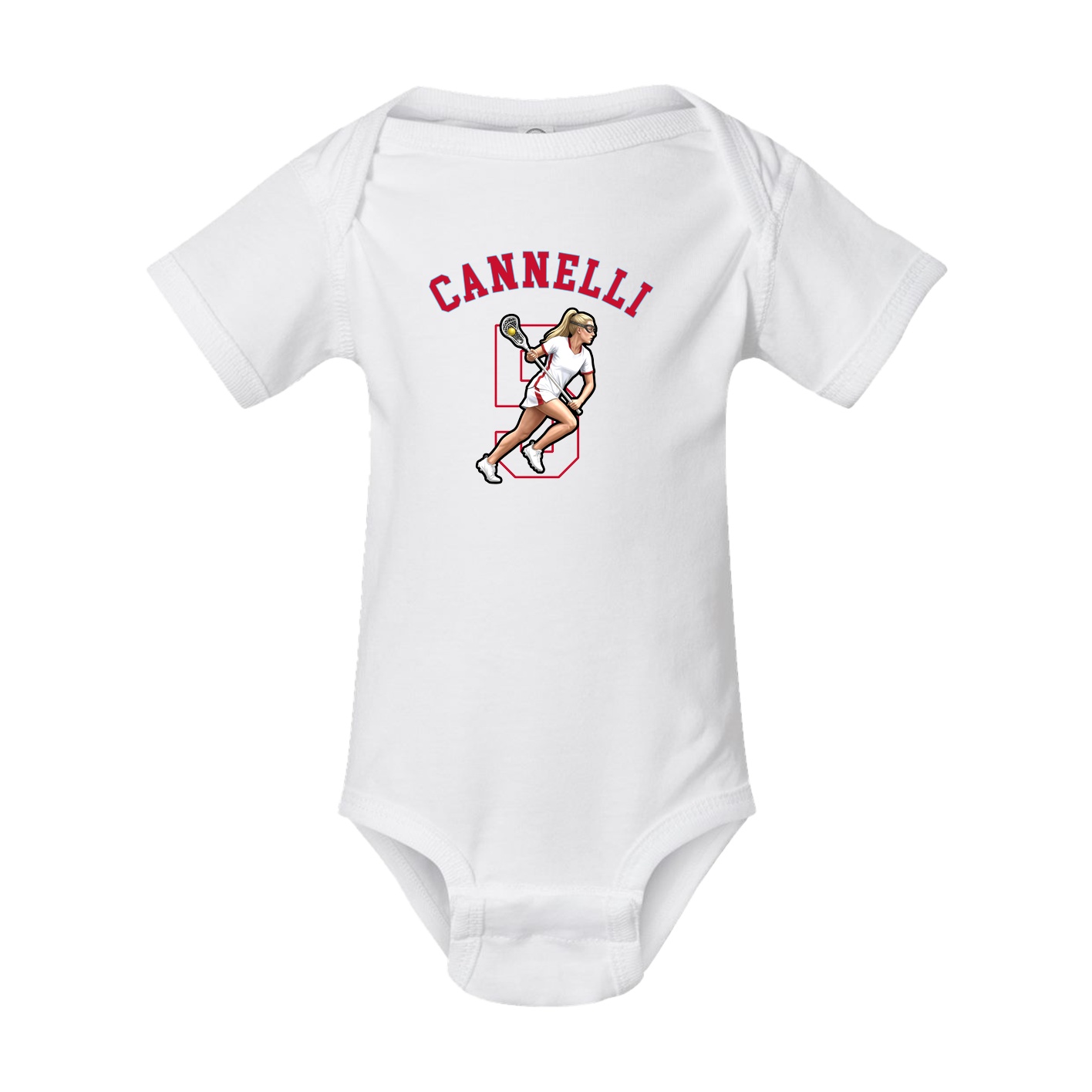 Baby Onesie — Shirsey Arch in White
