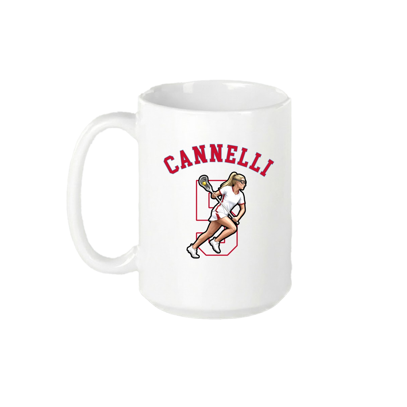 15oz Coffee Mug — Shirsey Arch in White