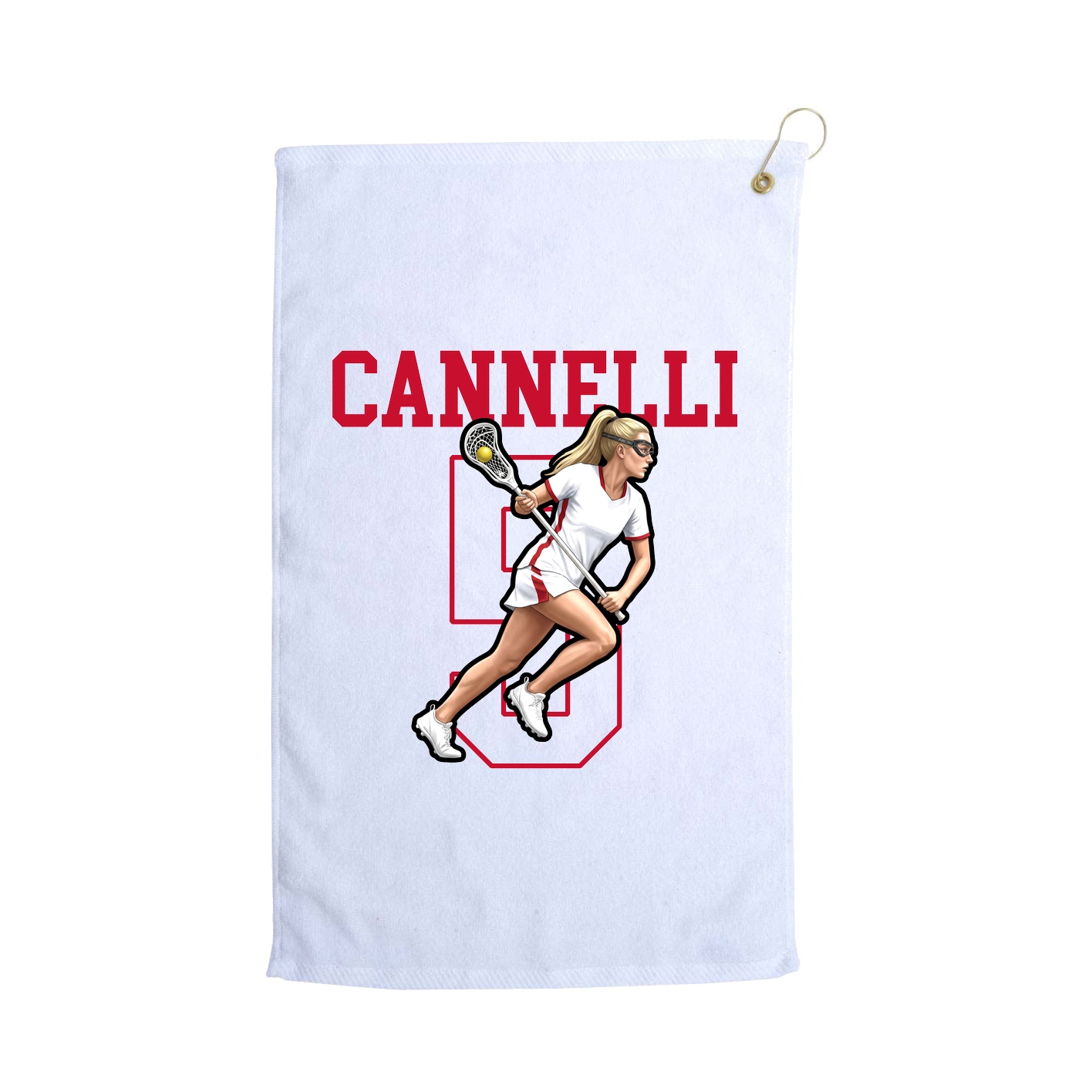 Golf Towel — Shirsey in White