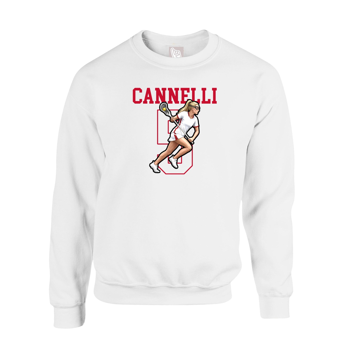 Fleece Crew — Shirsey in White