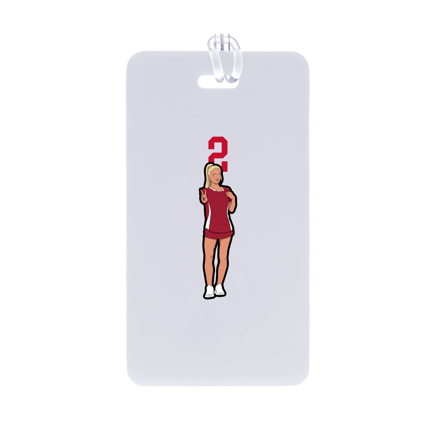 Bag Tag — Number Top in Classic