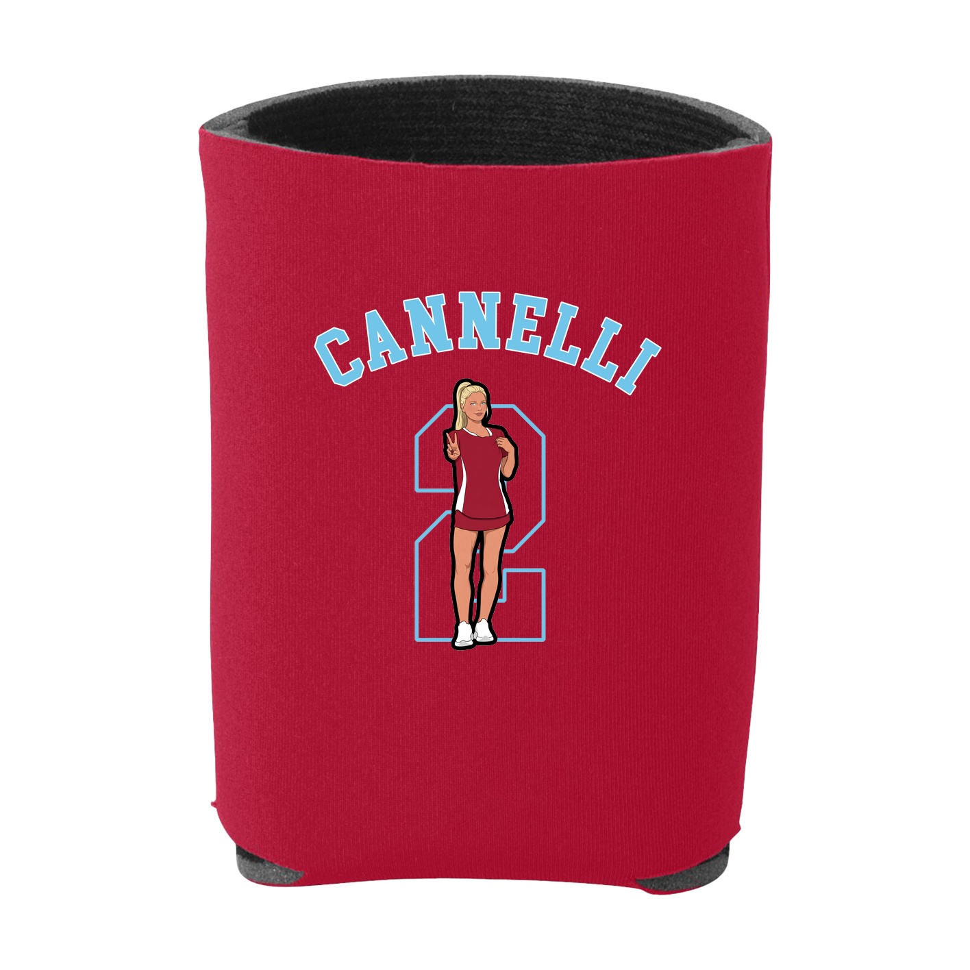 Can Holder — Shirsey Arch in Red