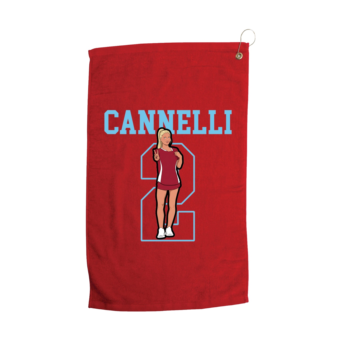 Golf Towel — Shirsey in Red