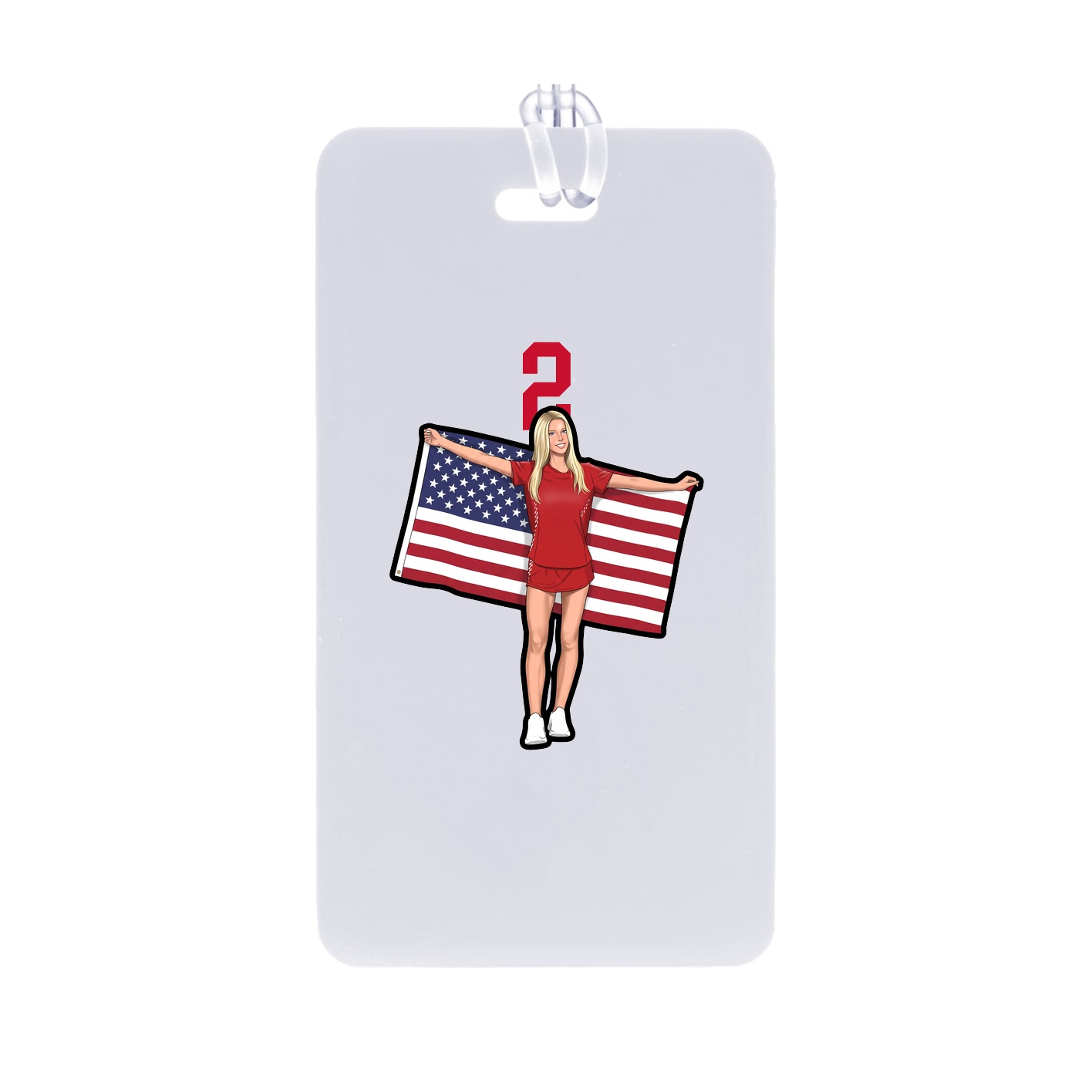 Bag Tag — Number Top in Classic