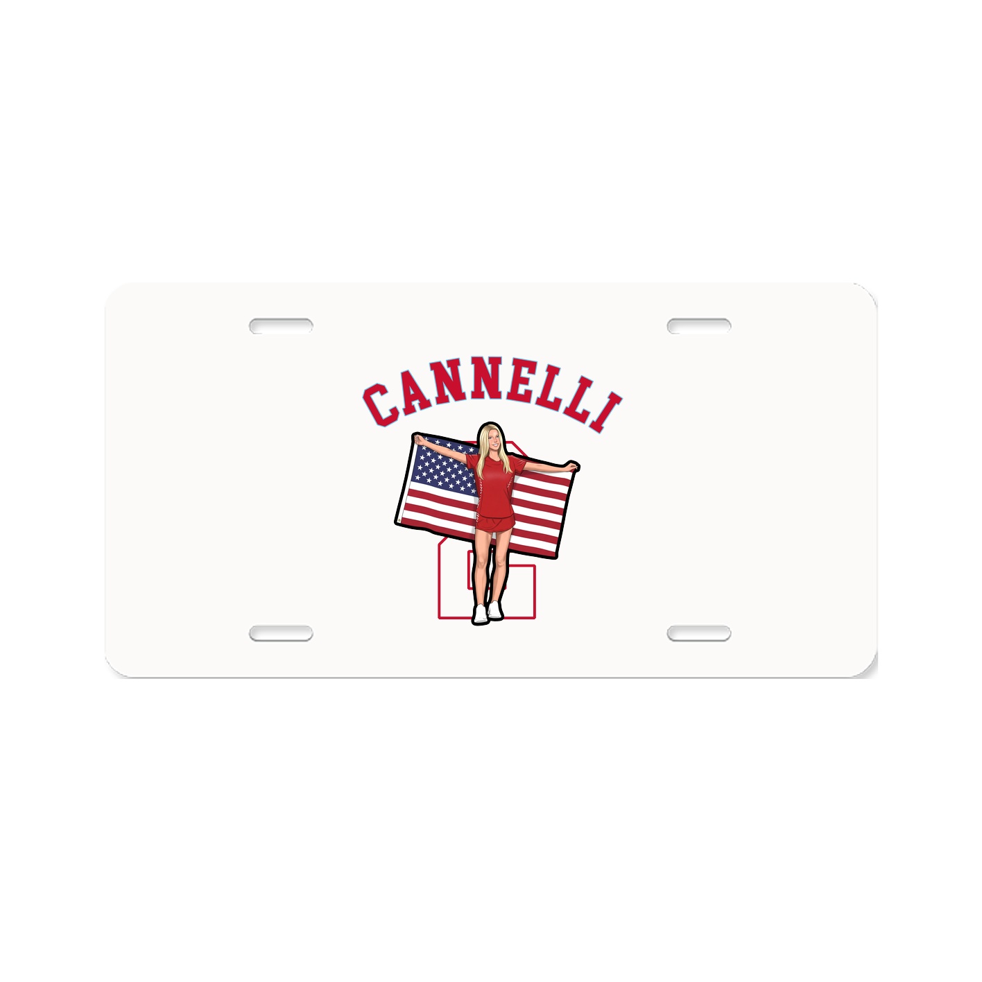 License Plate — Shirsey Arch in Classic