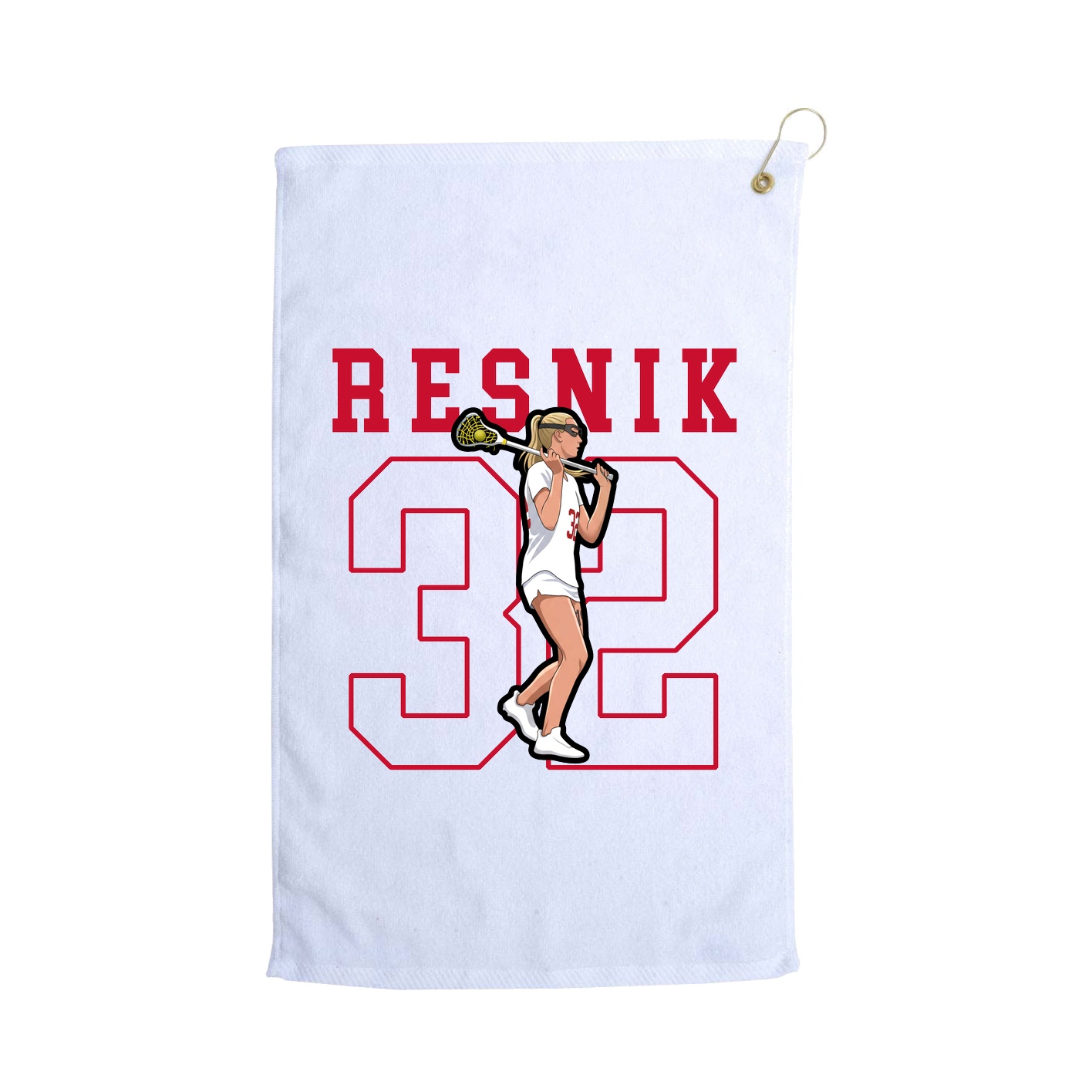 Golf Towel — Shirsey in White