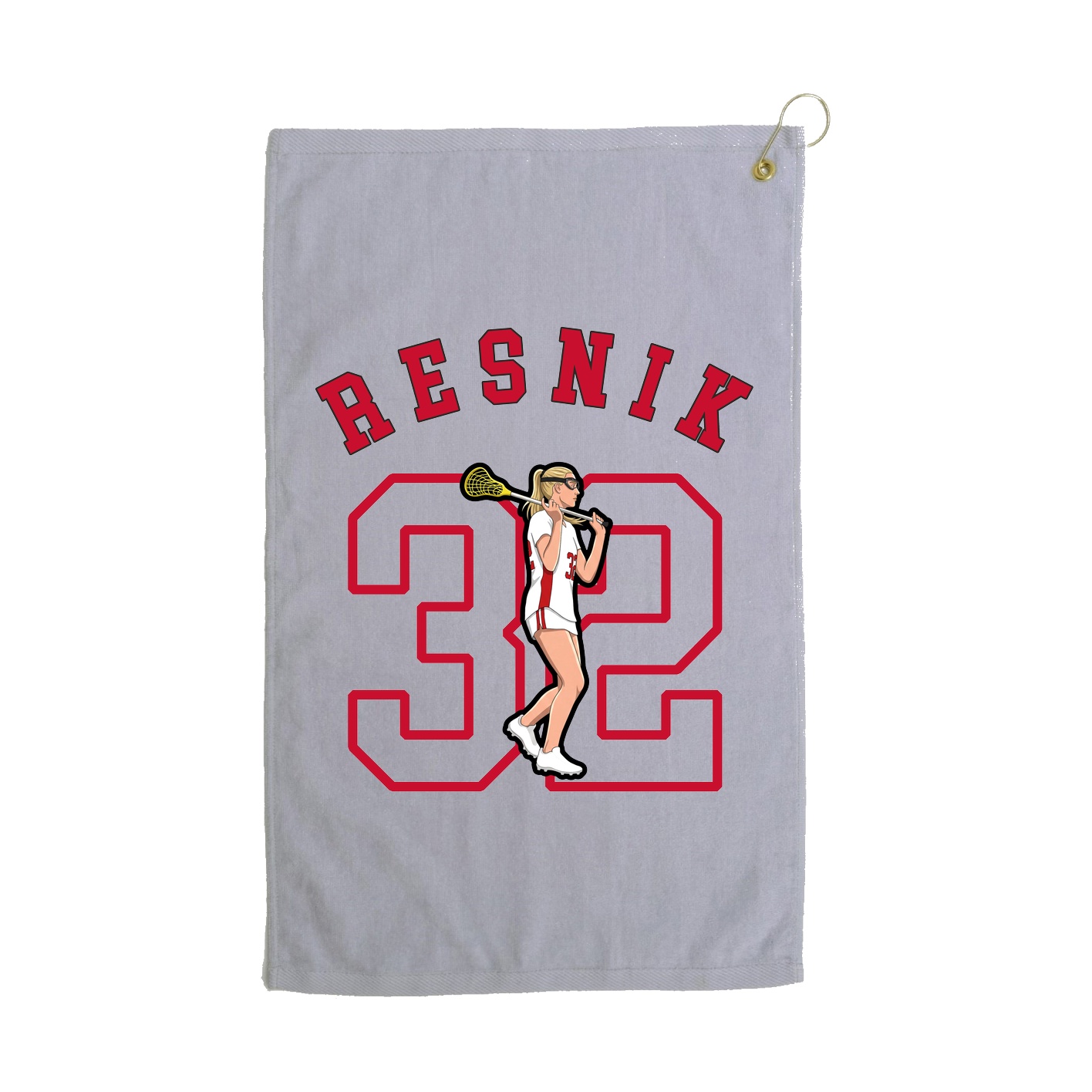 Golf Towel — Shirsey Arch in Grey