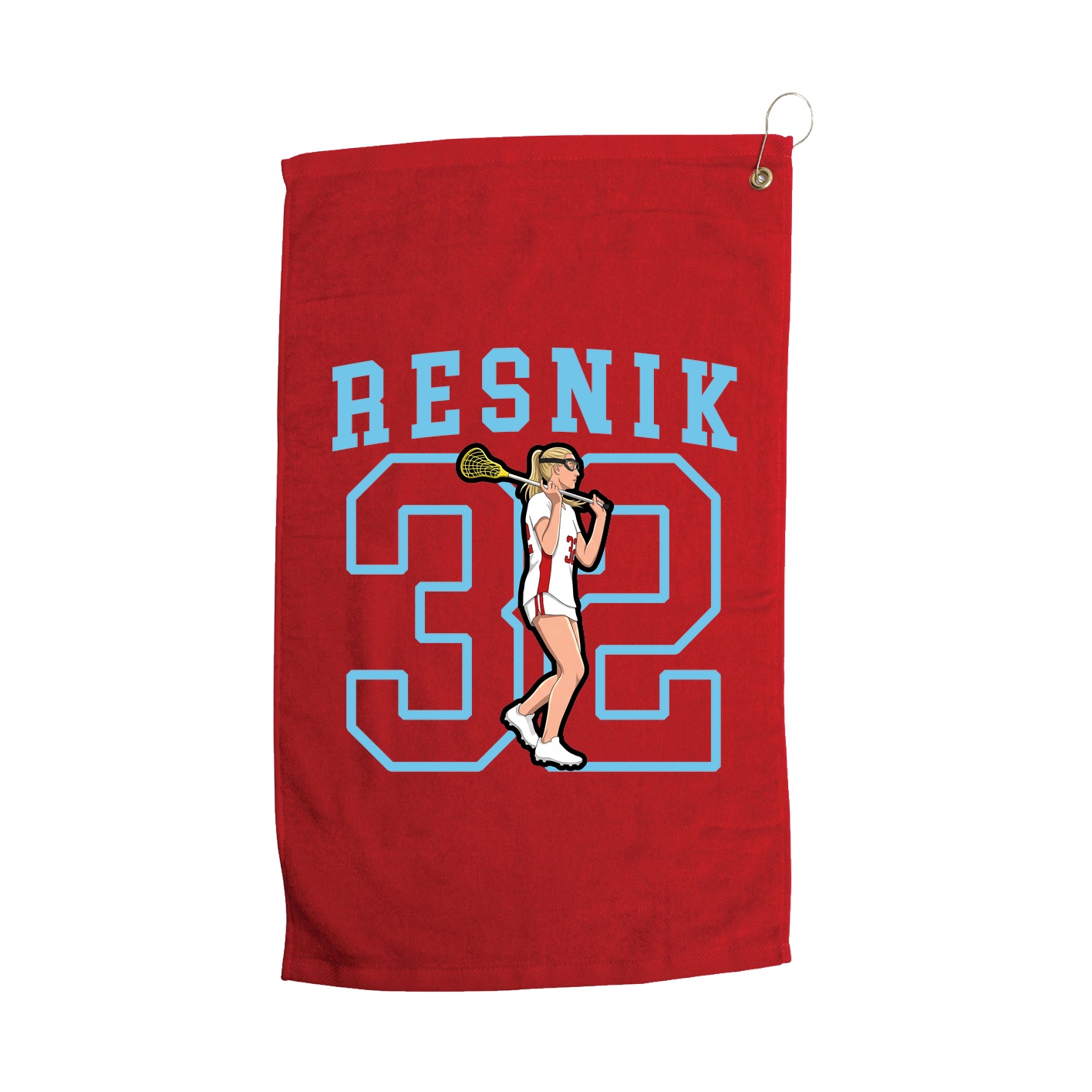 Golf Towel — Shirsey in Red