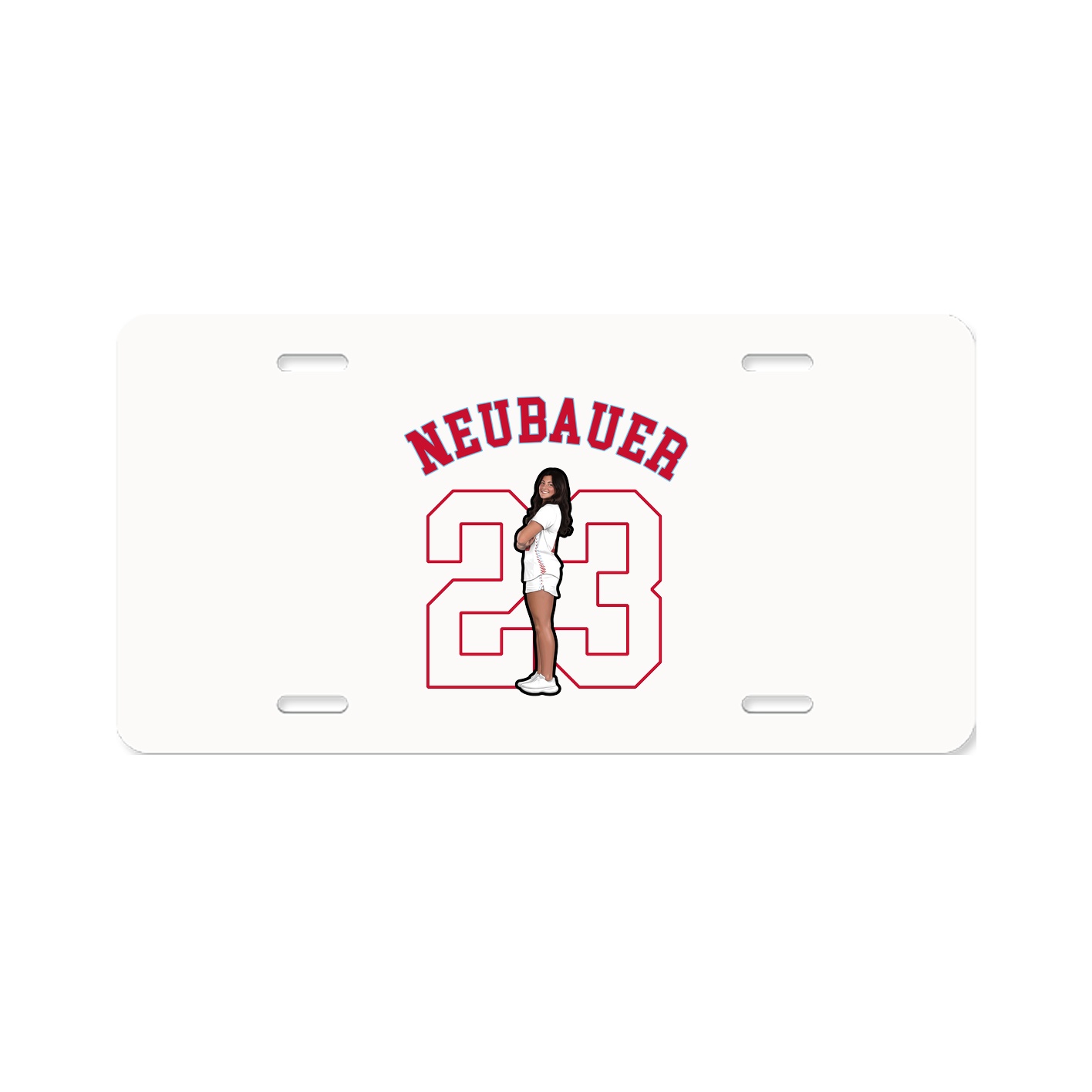 License Plate — Shirsey Arch in Classic