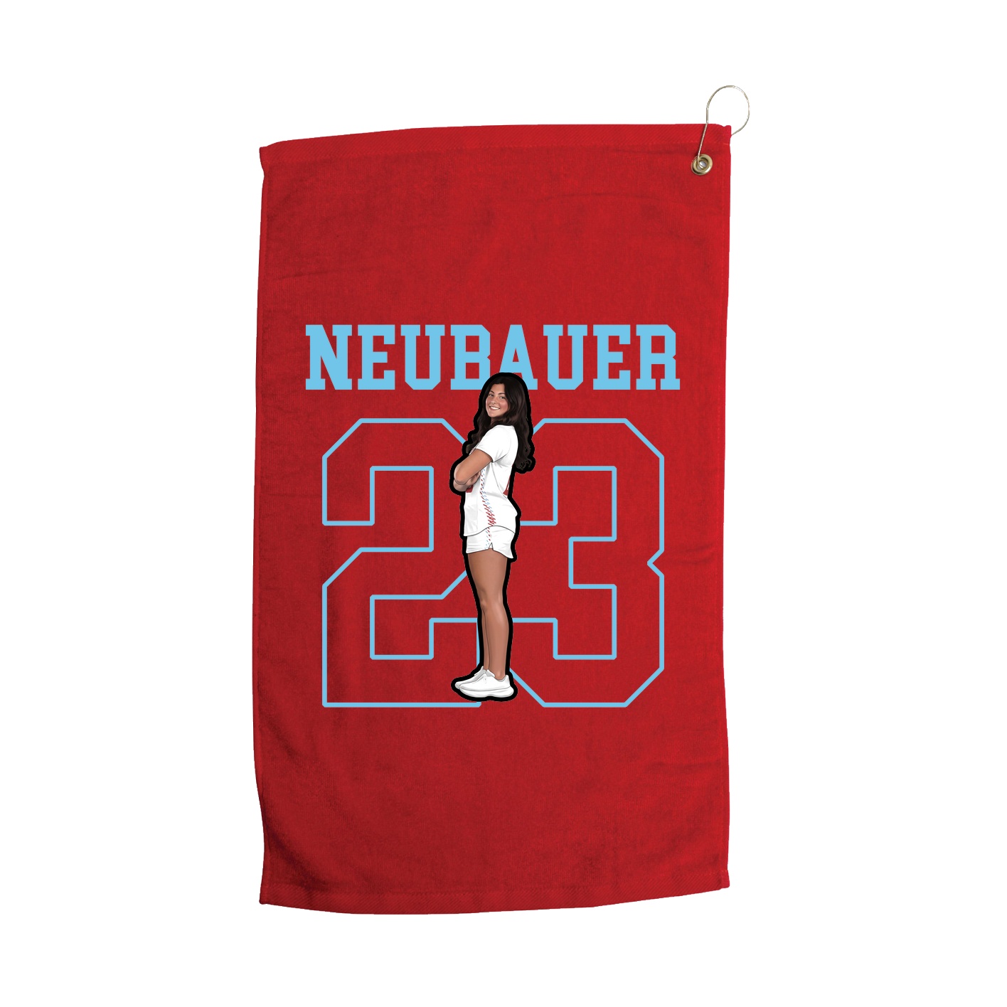 Golf Towel — Shirsey in Red