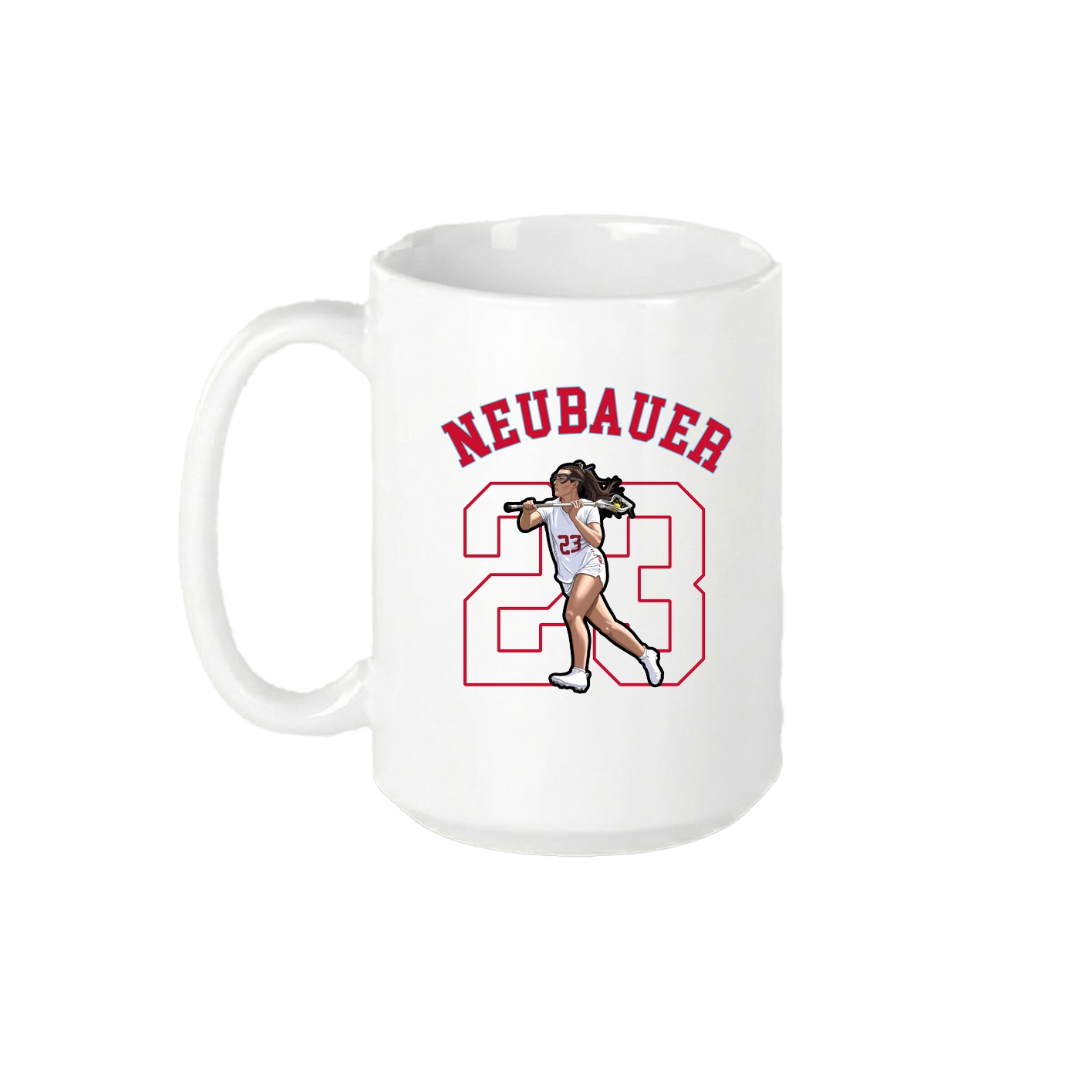 15oz Coffee Mug — Shirsey Arch in White
