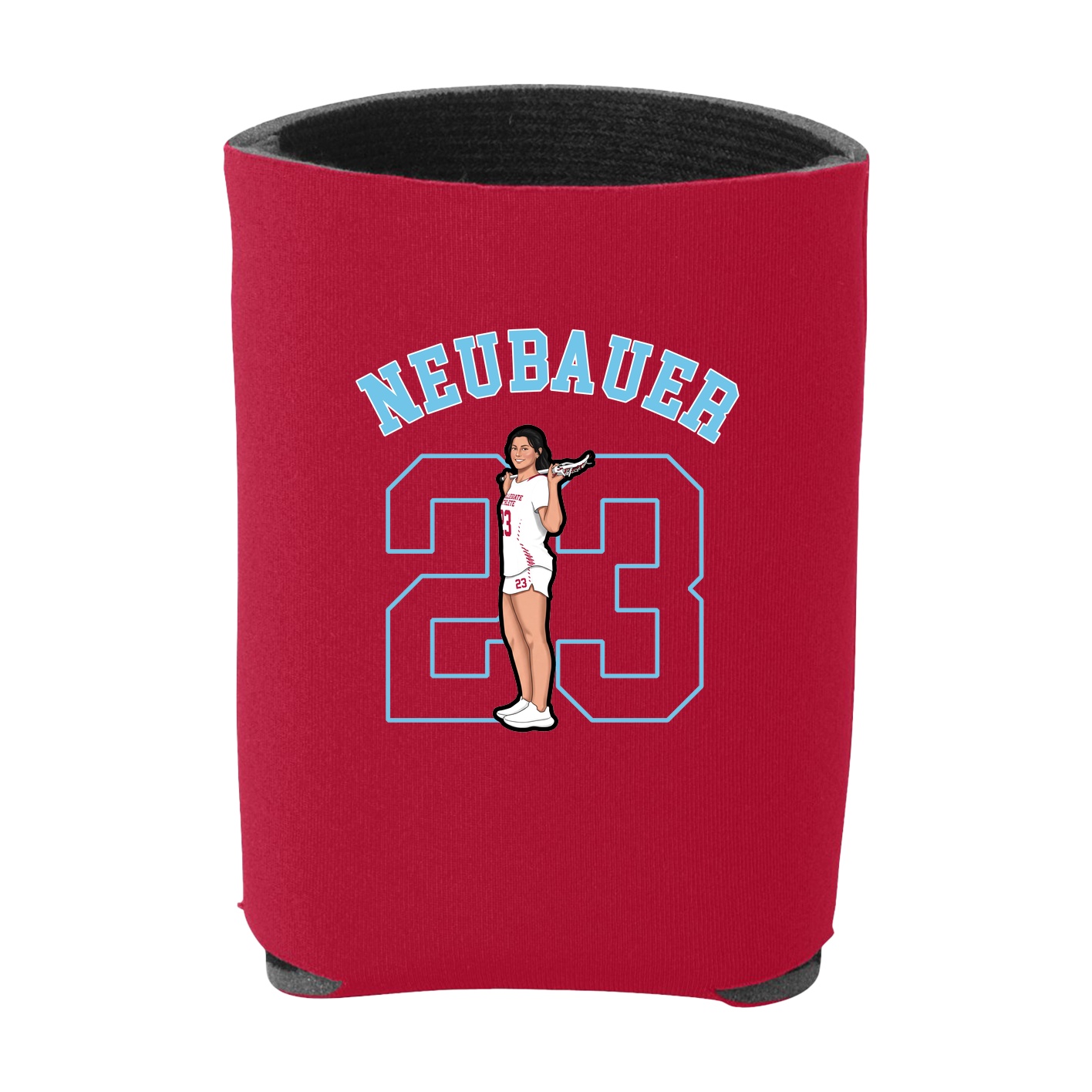 Can Holder — Shirsey Arch in Red