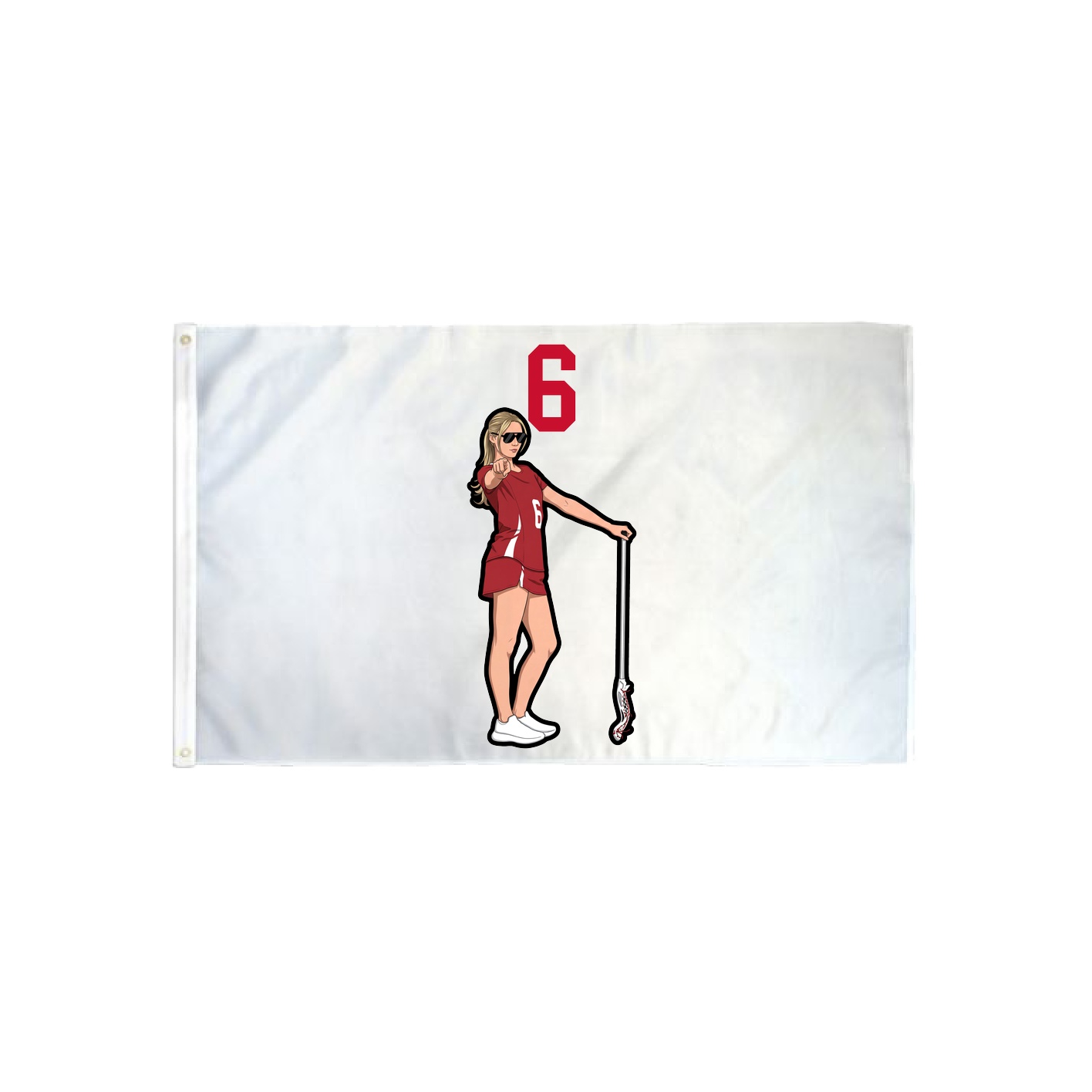 3x5 Flag — Number Top in Classic