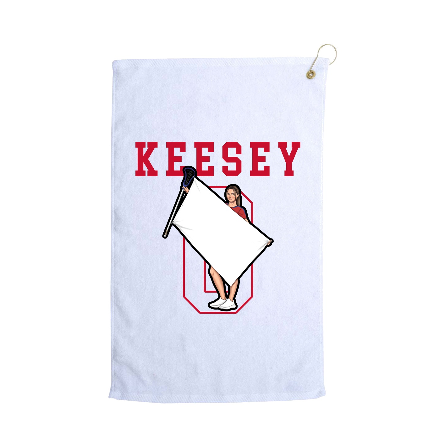 Golf Towel — Shirsey in White