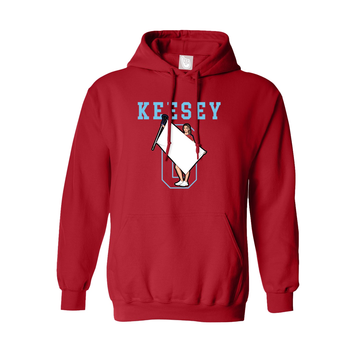 Hoodie — Shirsey in Red