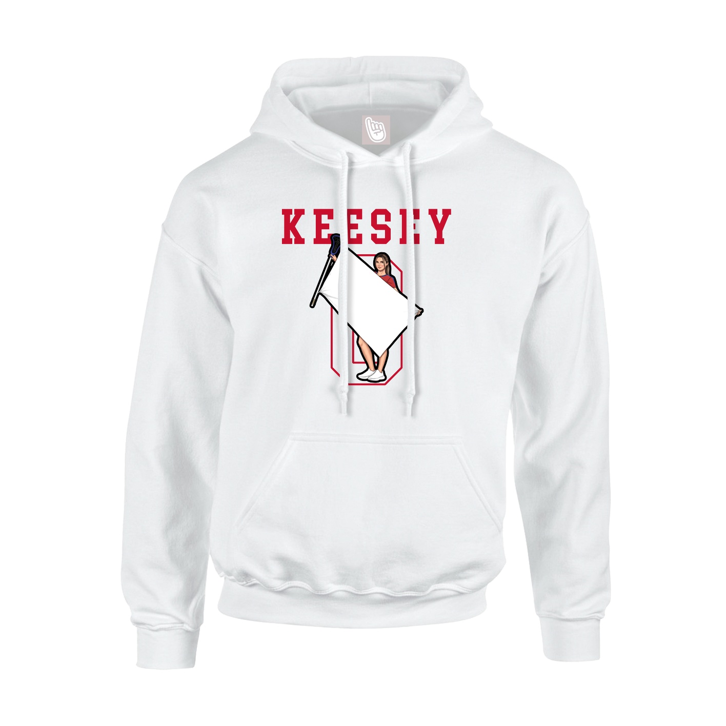 Youth Hoodie — Shirsey in White