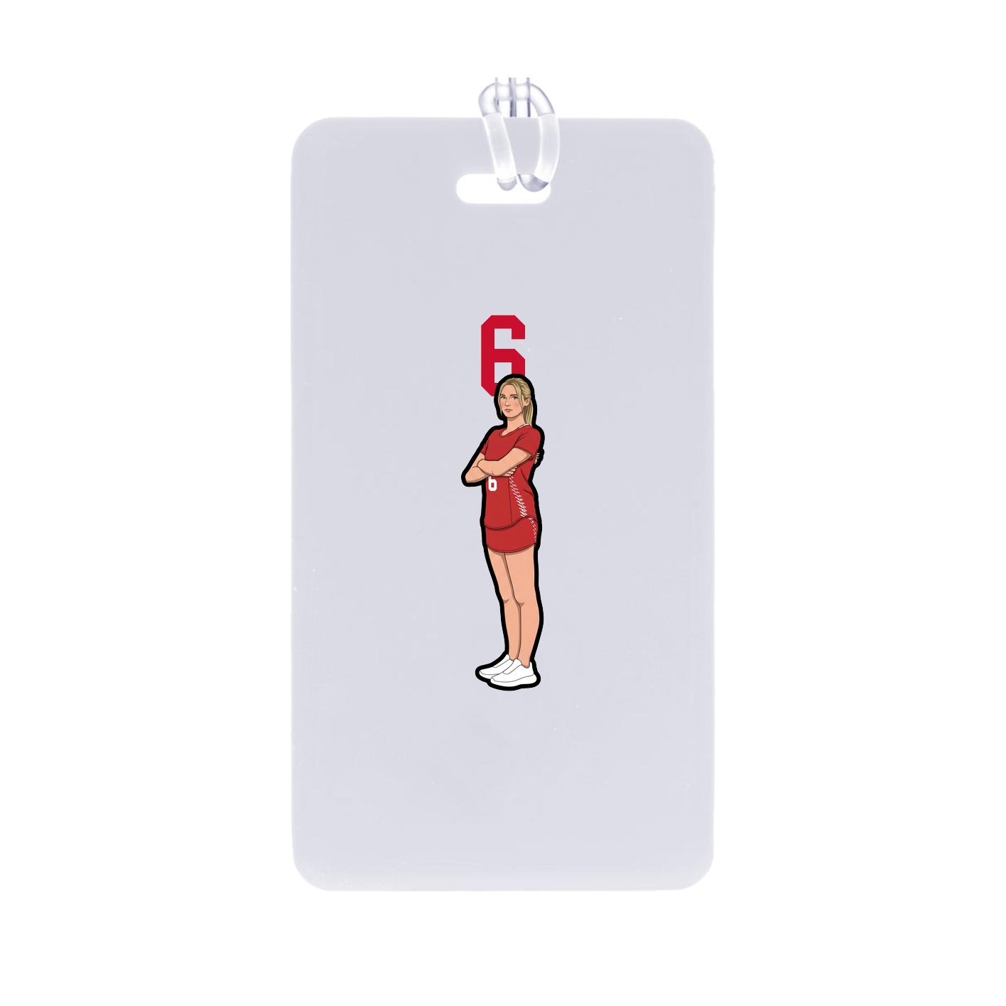 Bag Tag — Number Top in Classic
