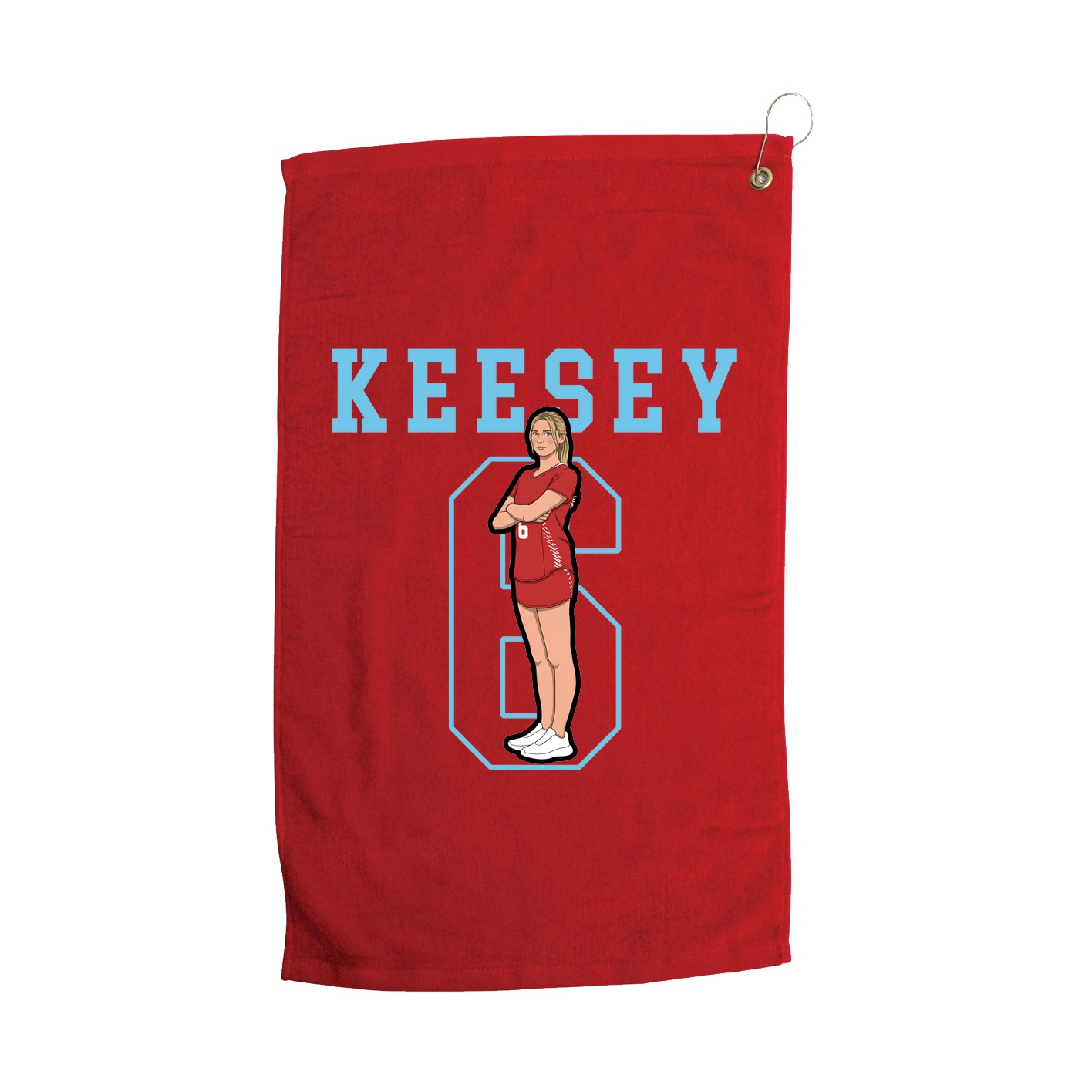 Golf Towel — Shirsey in Red