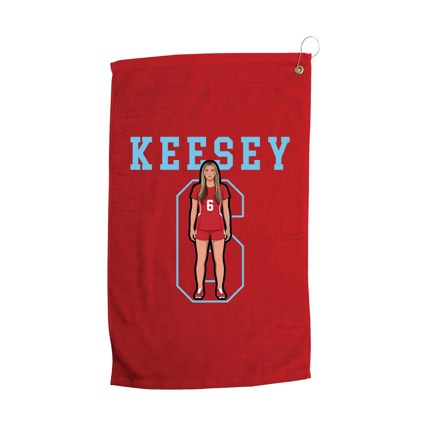 Golf Towel — Shirsey in Red