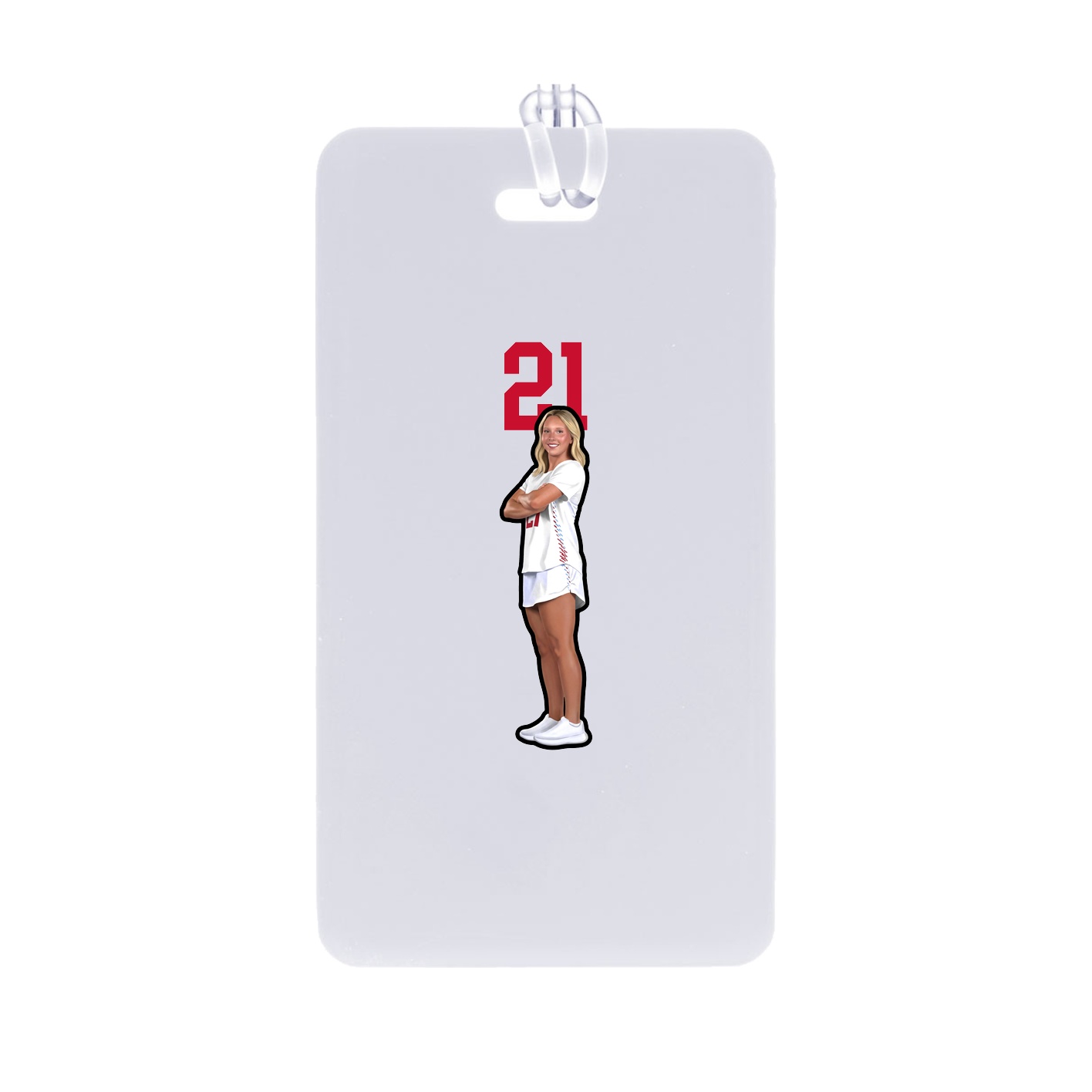 Bag Tag — Number Top in Classic