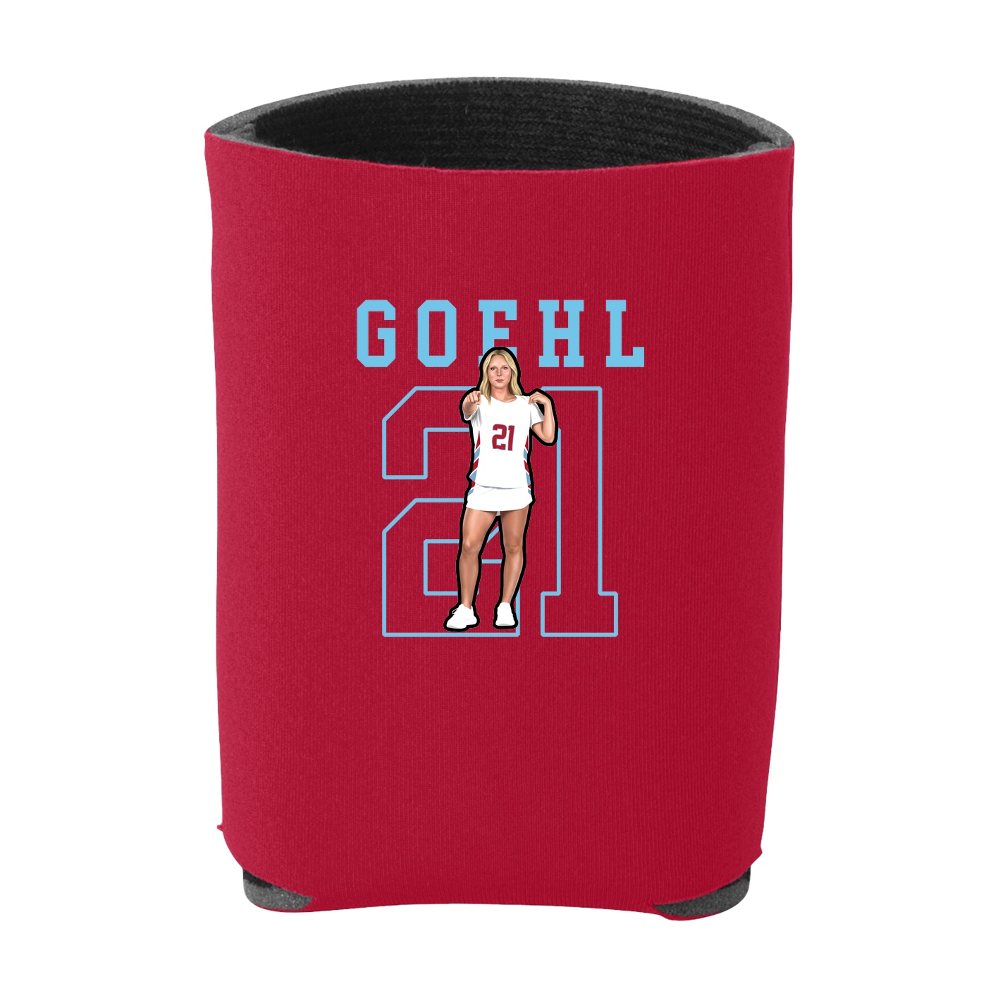 Can Holder — Shirsey in Red