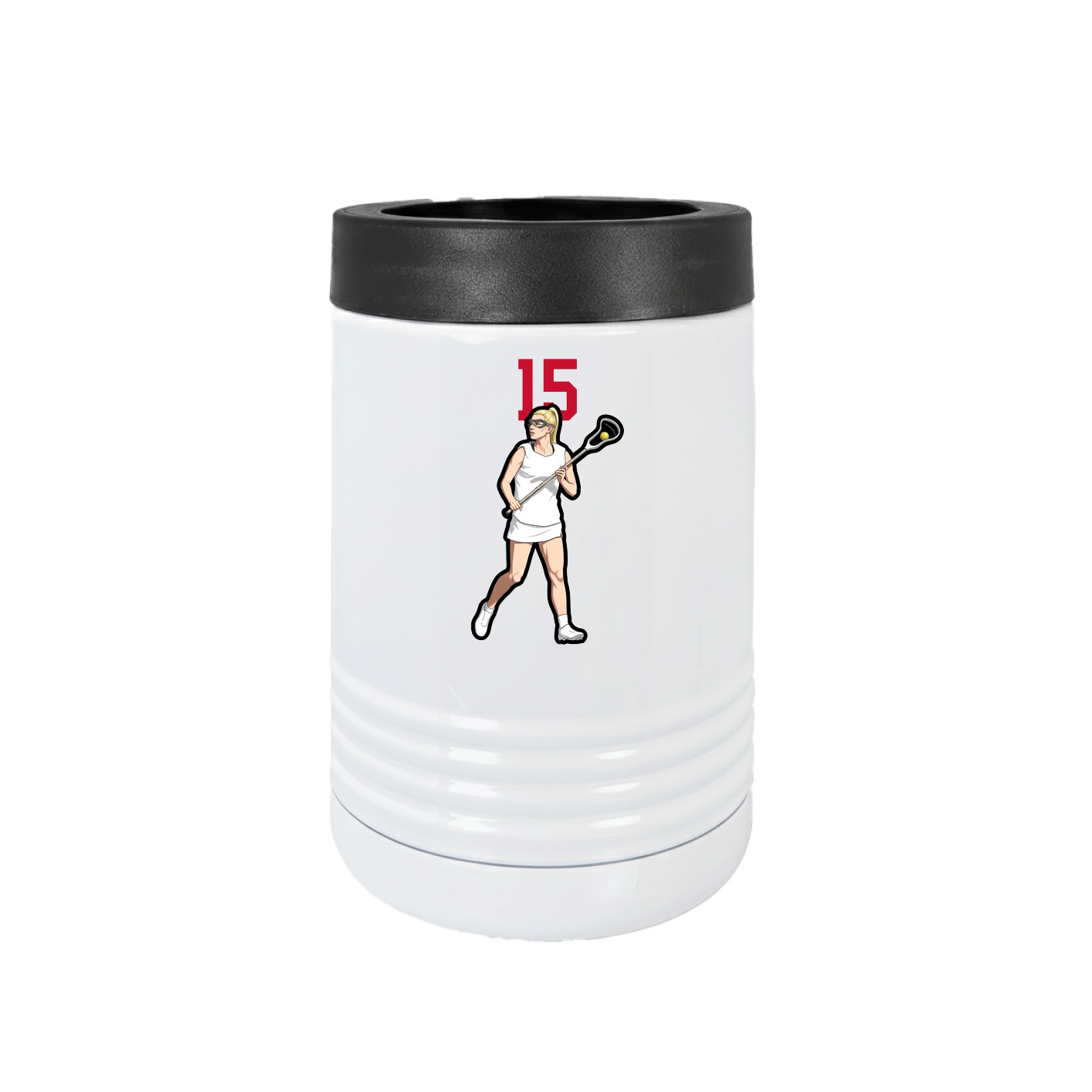 Beverage Holder — Number Top in White