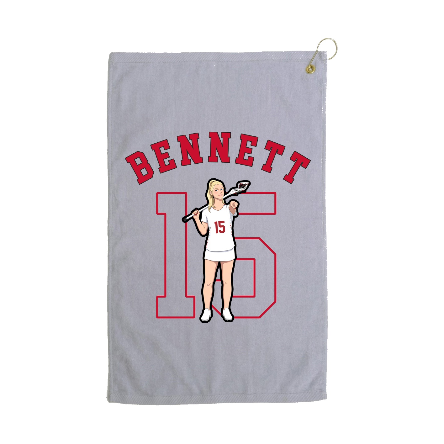 Golf Towel — Shirsey Arch in Grey