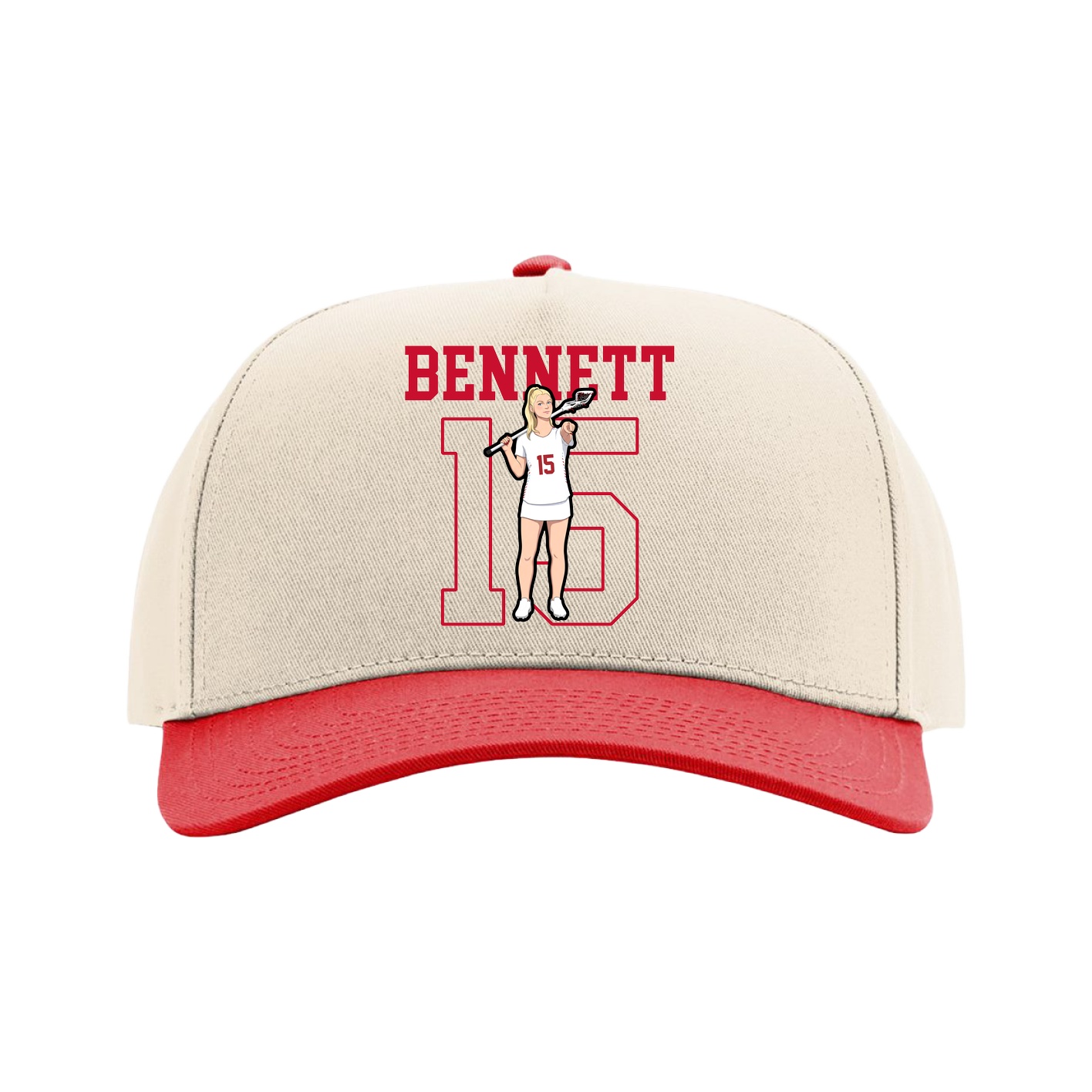 Full Fabric Five-Panel Champ Cap