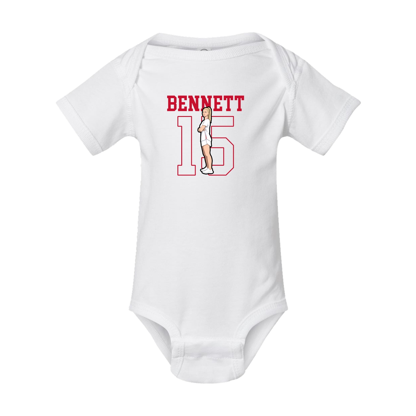 Baby Onesie — Shirsey in White