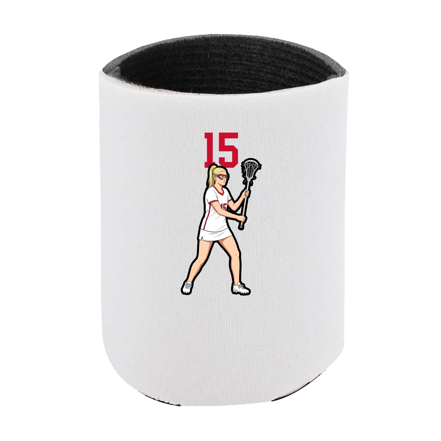 Can Holder — Number Top in White