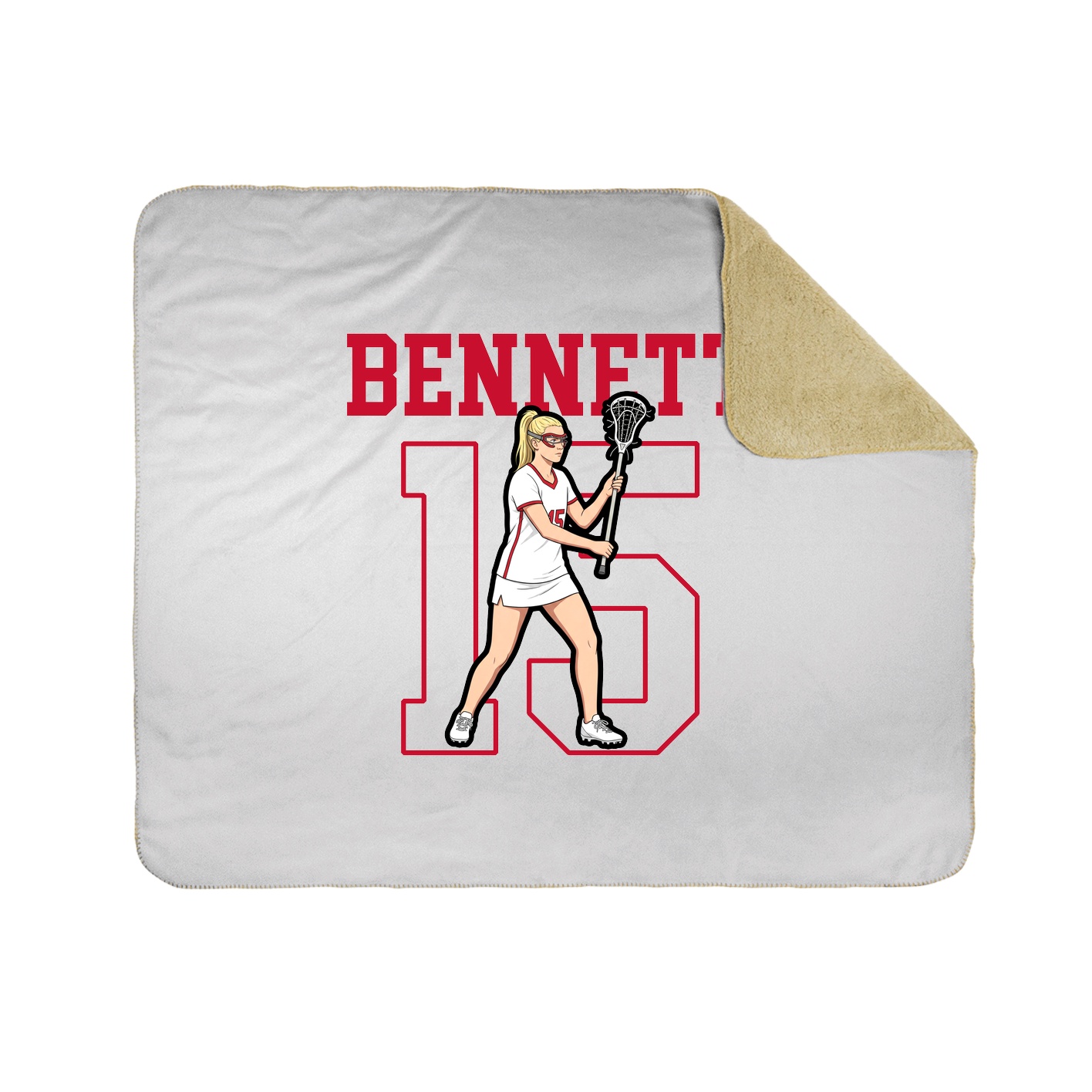 50x60 Sherpa Lined Throw Blanket