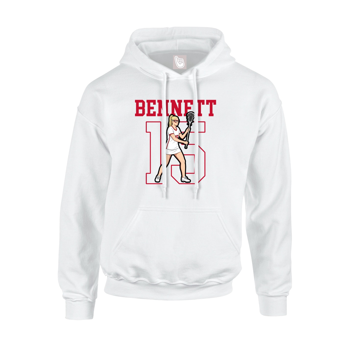 Youth Hoodie — Shirsey in White
