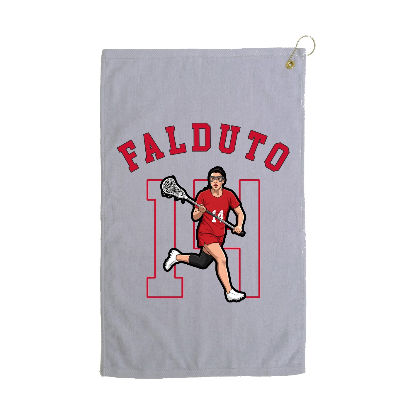 Golf Towel — Shirsey Arch in Grey
