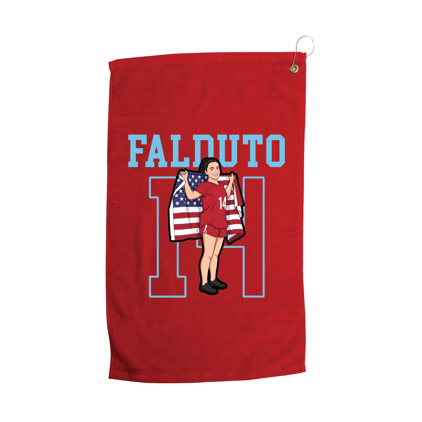 Golf Towel — Shirsey in Red