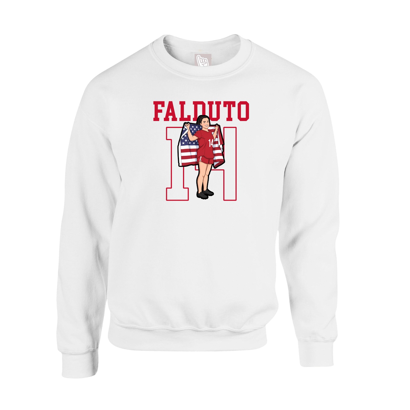 Fleece Crew — Shirsey in White