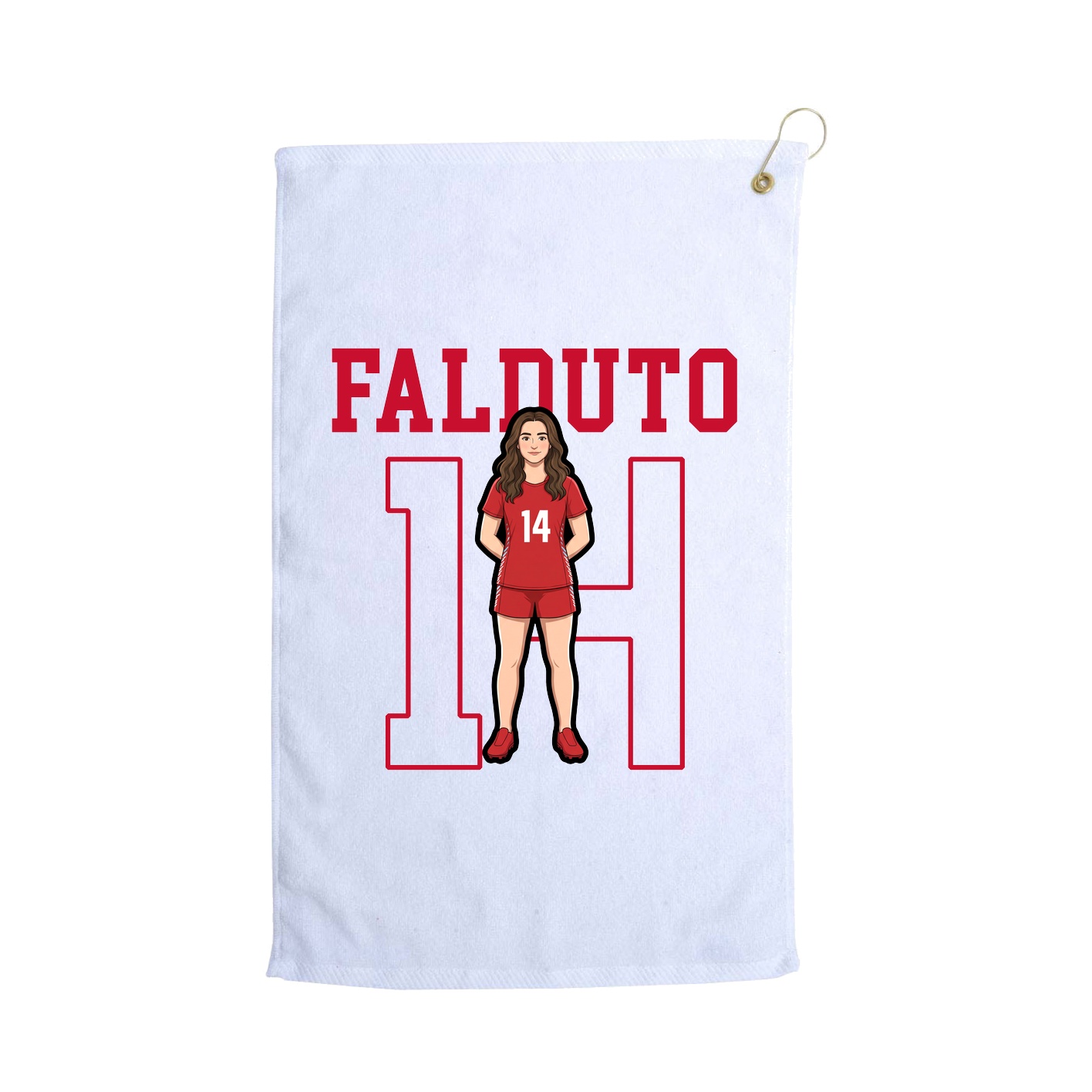 Golf Towel — Shirsey in White